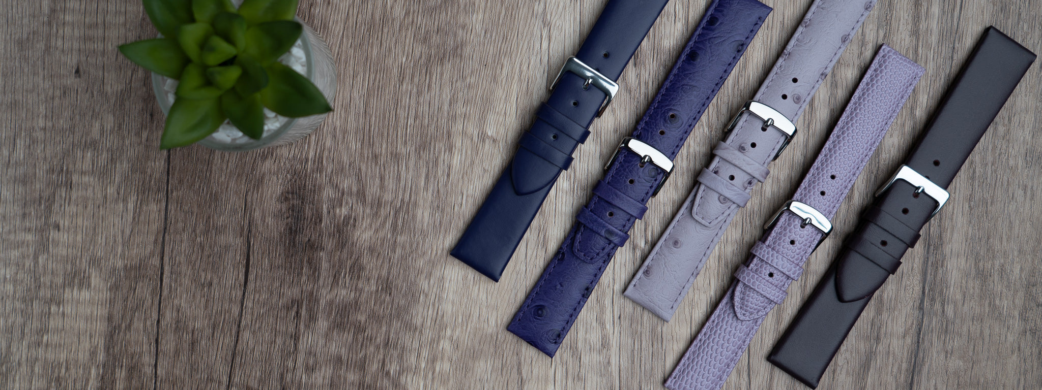 Purple replacement watch straps