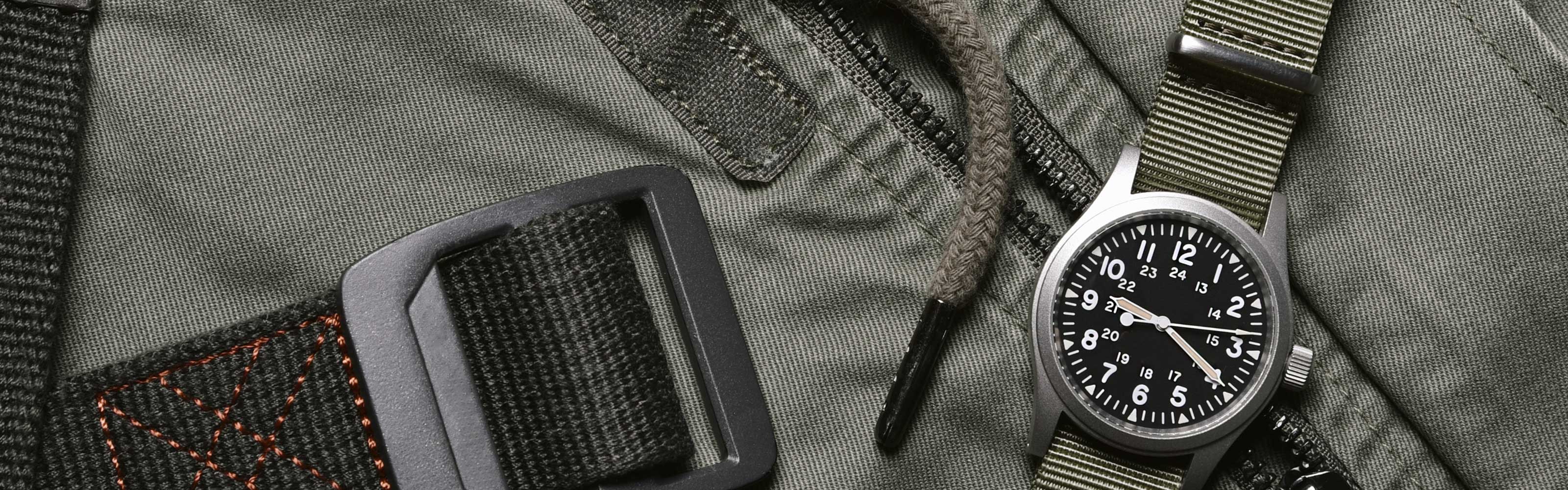 A collection of replacement style watch straps.