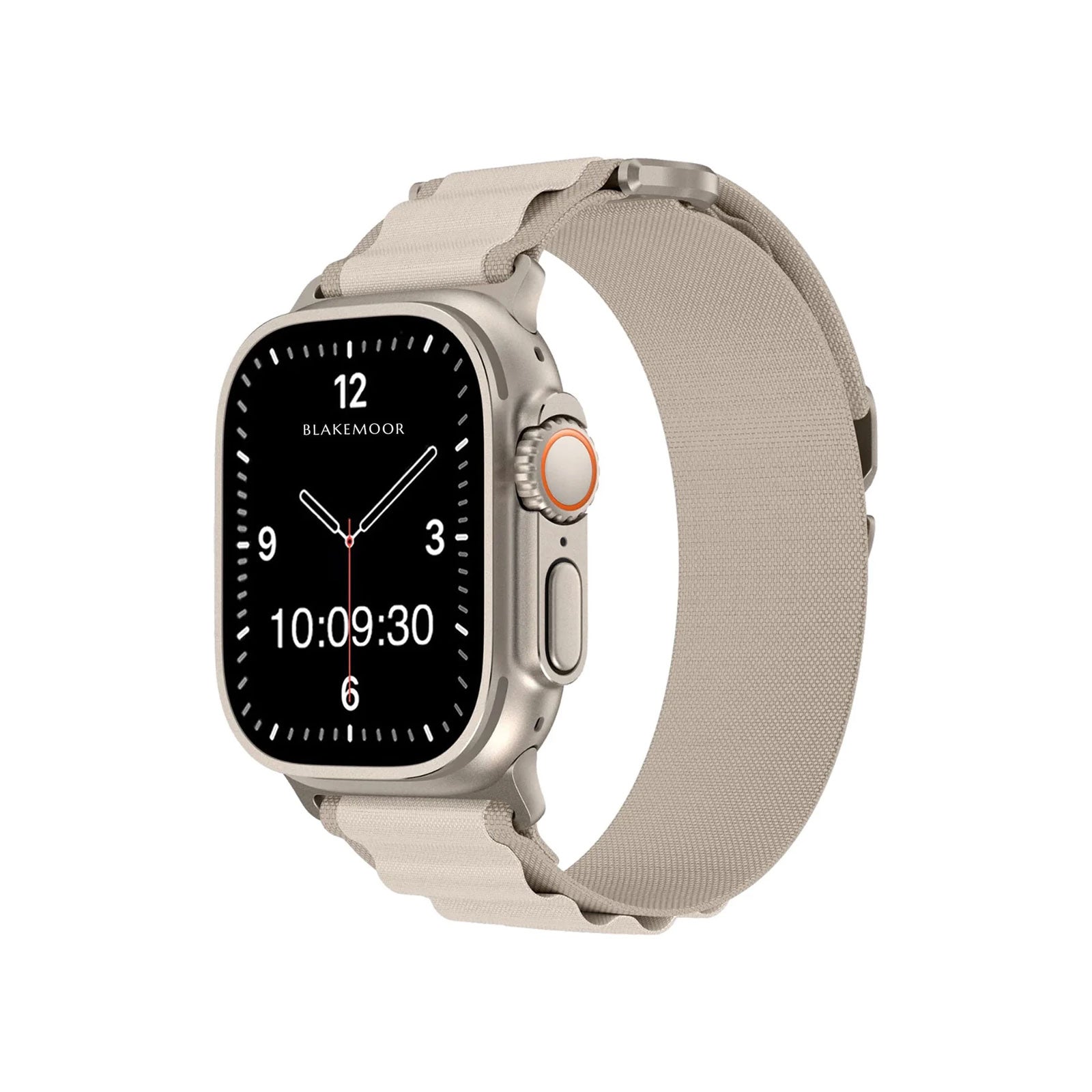 Alpine Loop Cream Watch Strap For Apple