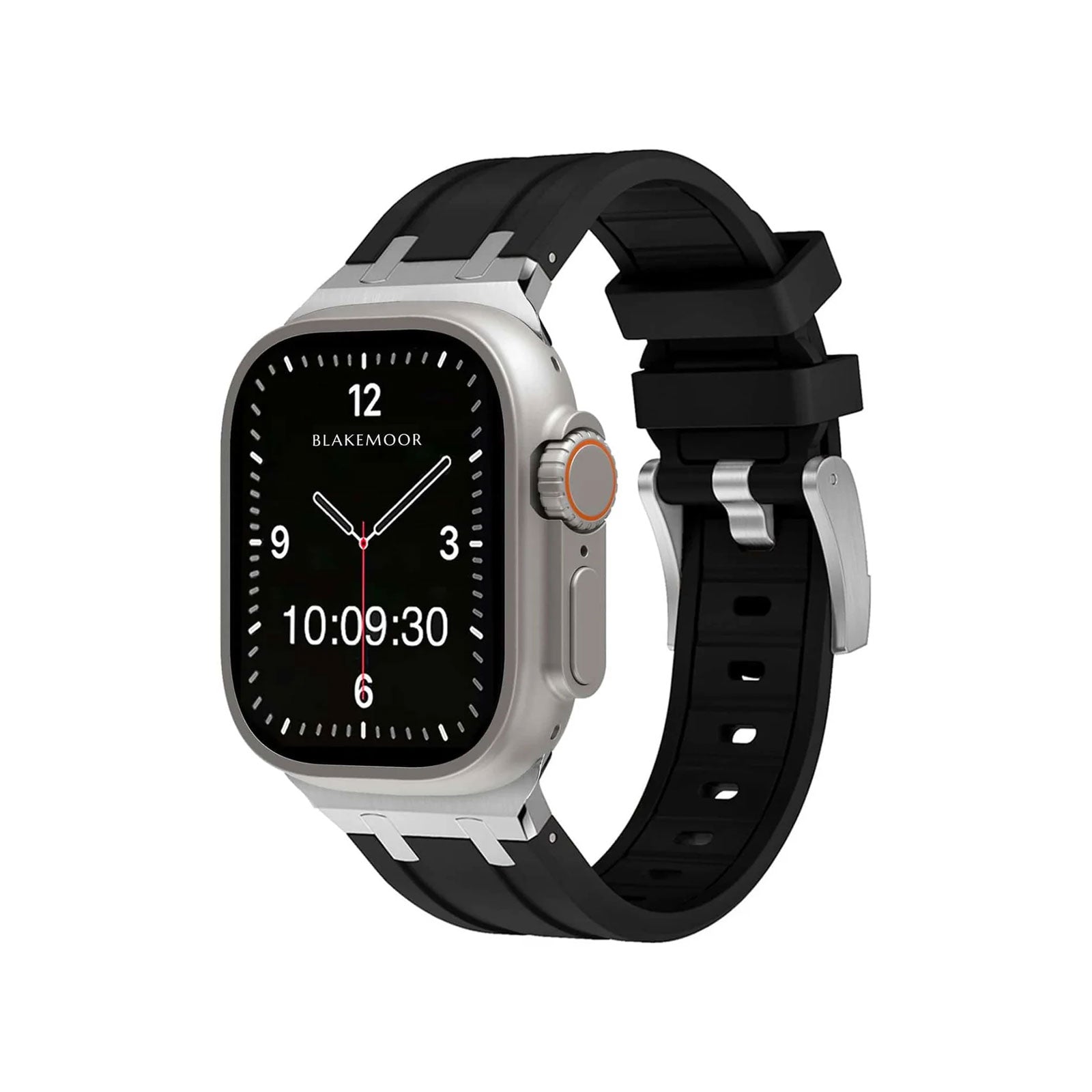AP Black Watch Strap For Apple - Main Image