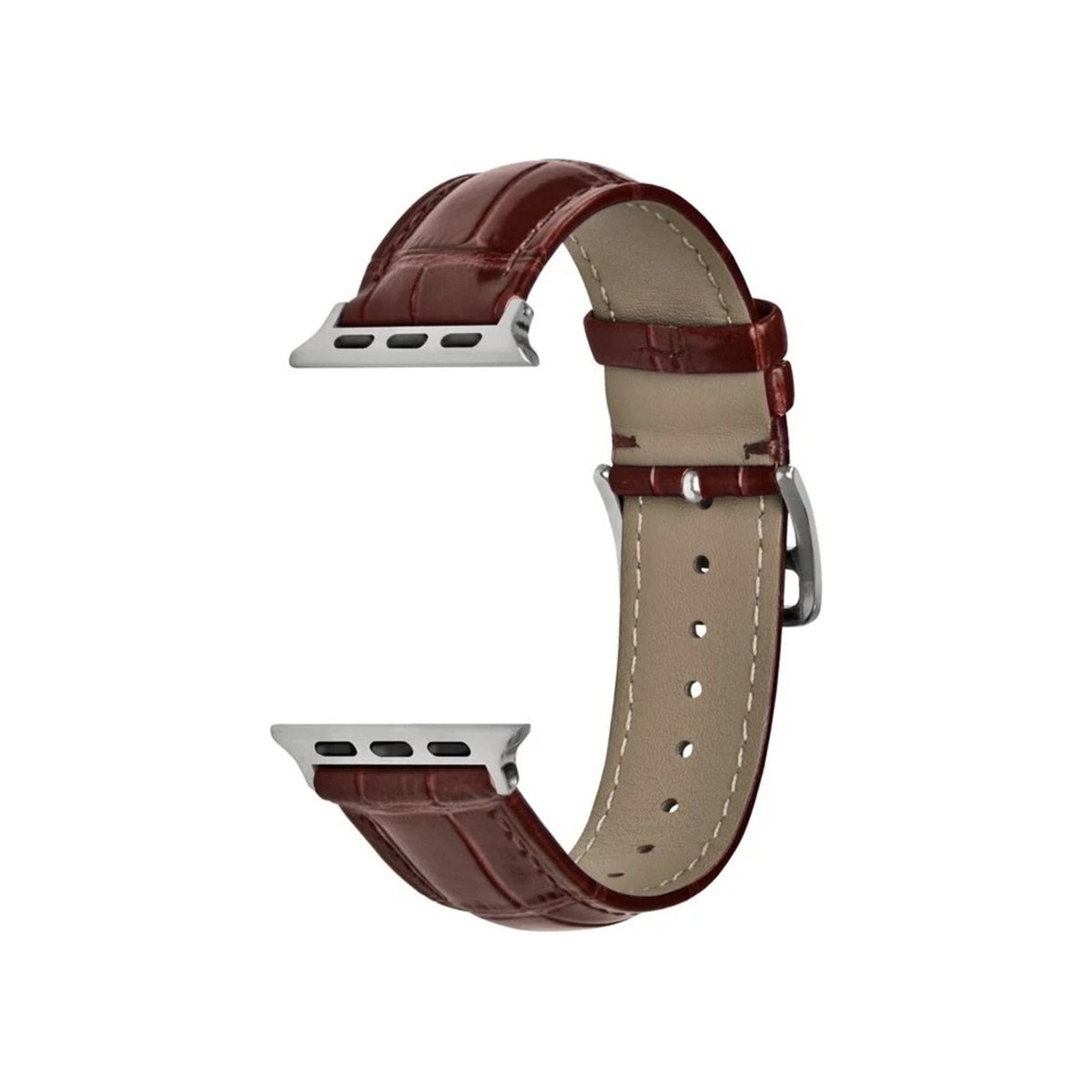Ascot Dark Brown Watch Strap for Apple