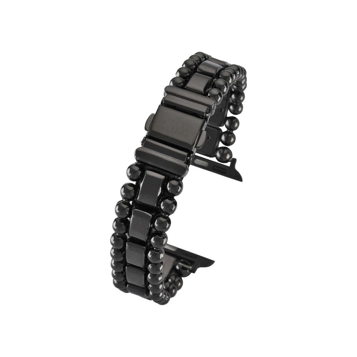 Belgravia Black Watch Strap for Apple