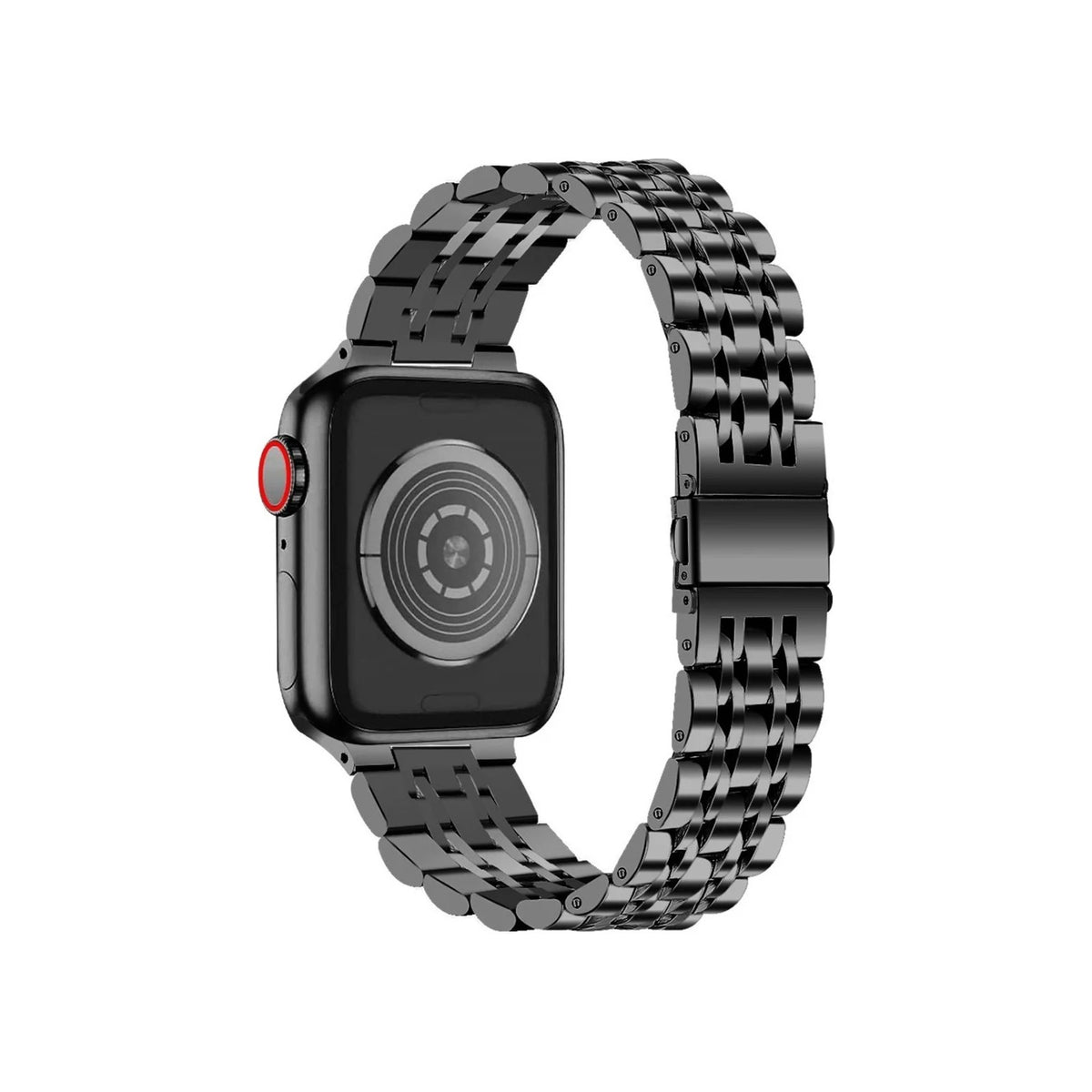 Marylebone Black Watch Strap for Apple