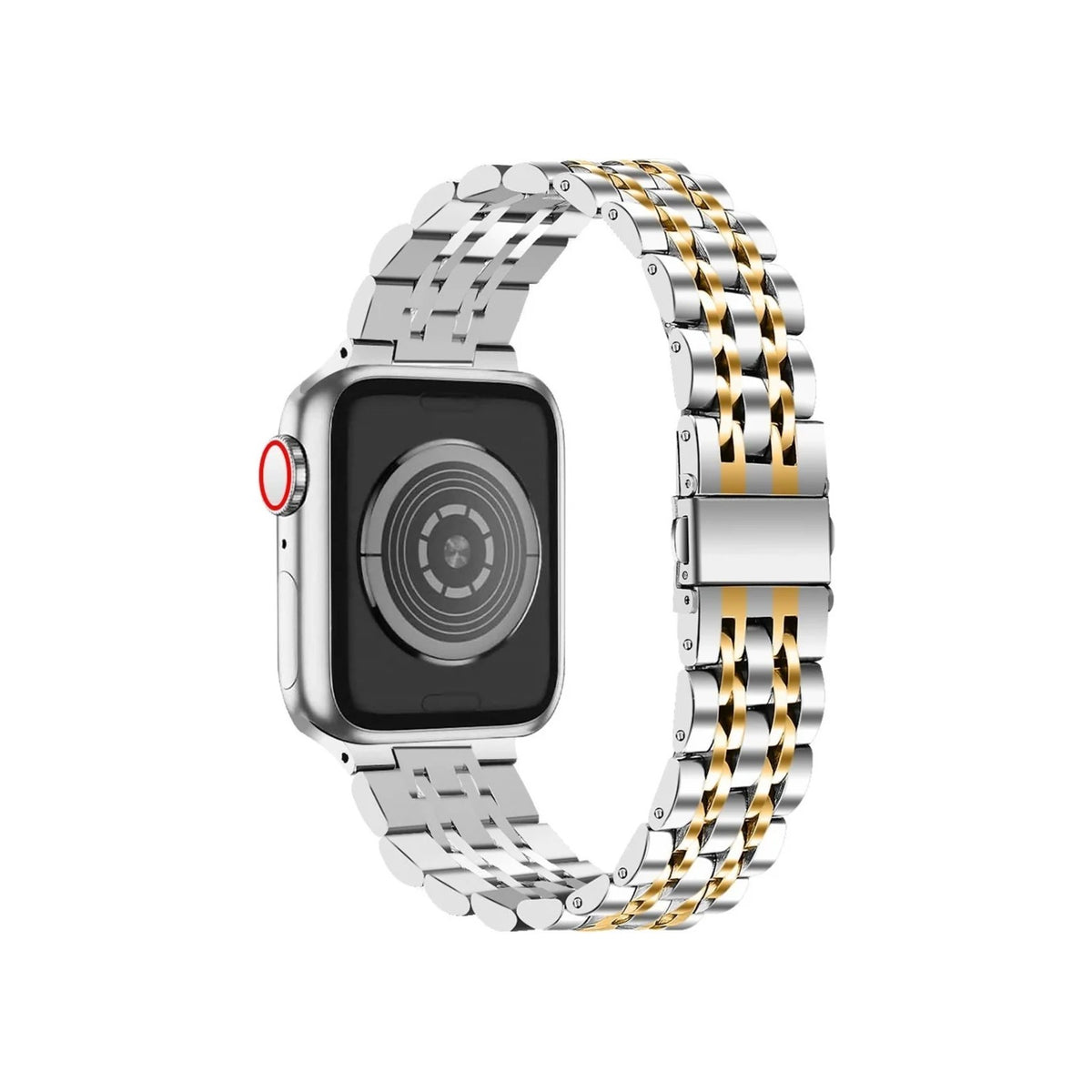 Marylebone Silver & Gold Watch Strap for Apple