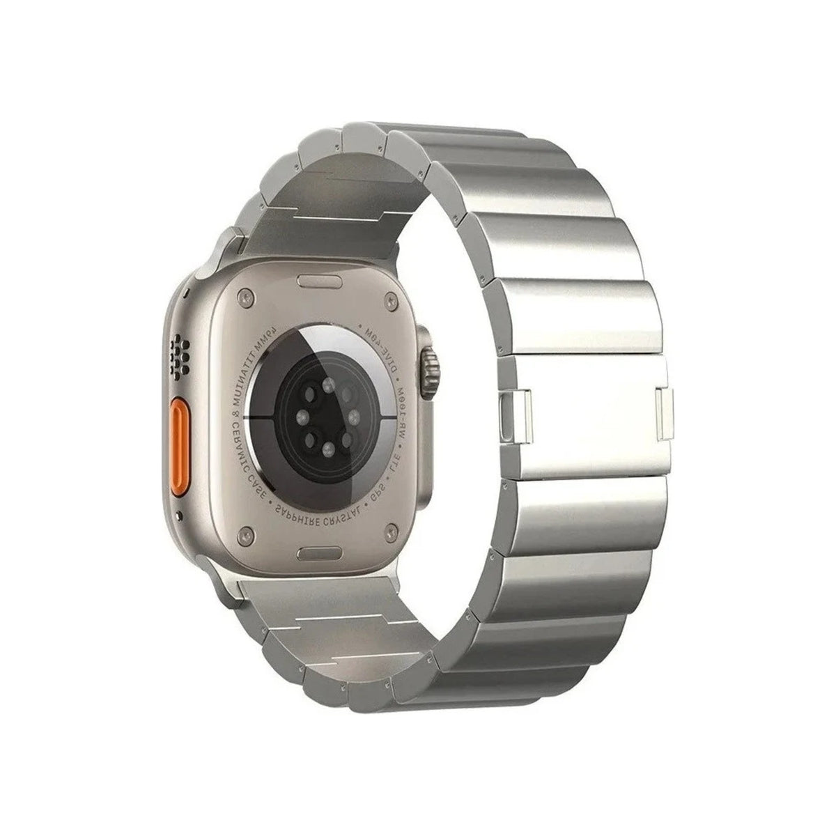 Skiddaw Silver Watch Strap for Apple