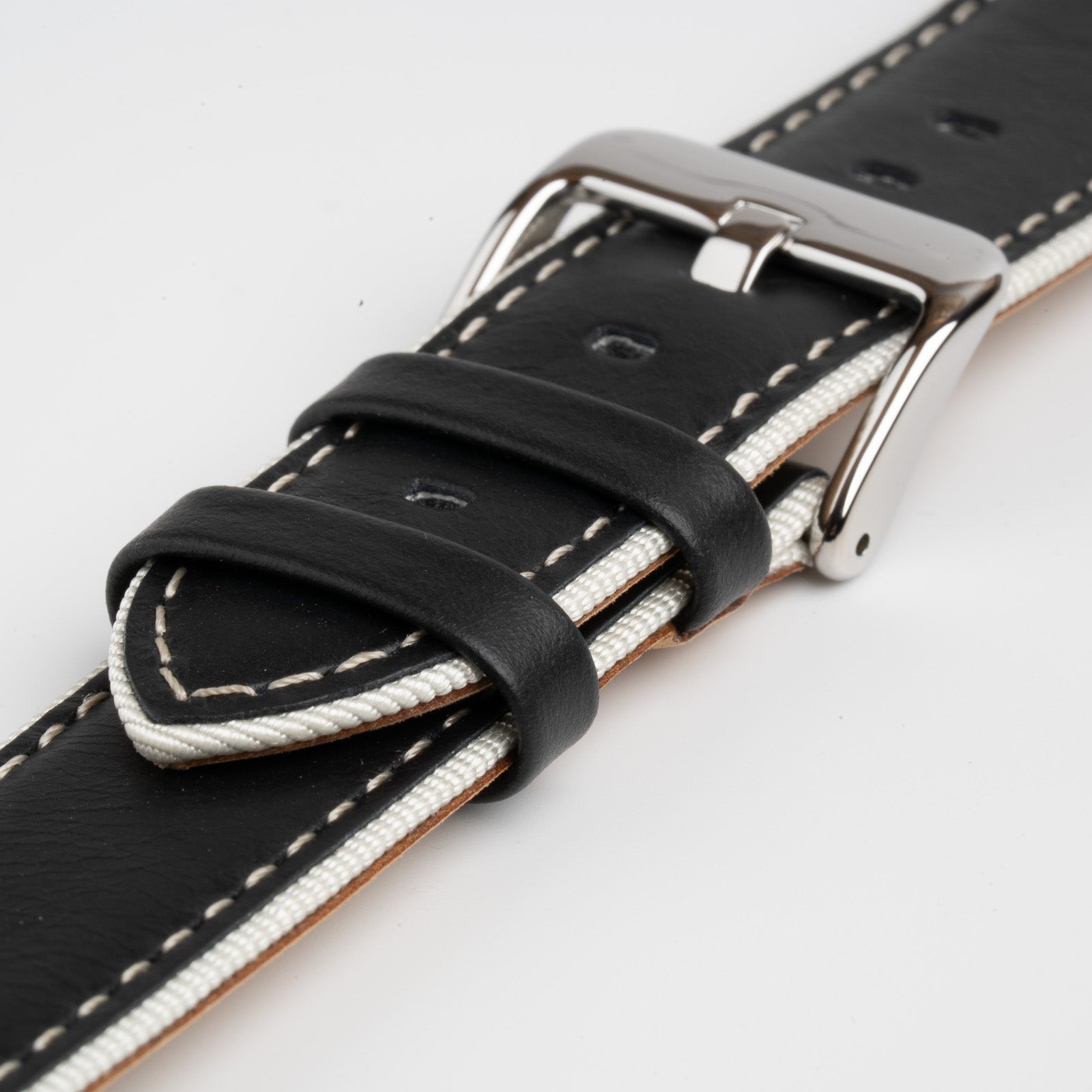 Mayfair Nylon Edge Black Watch Strap