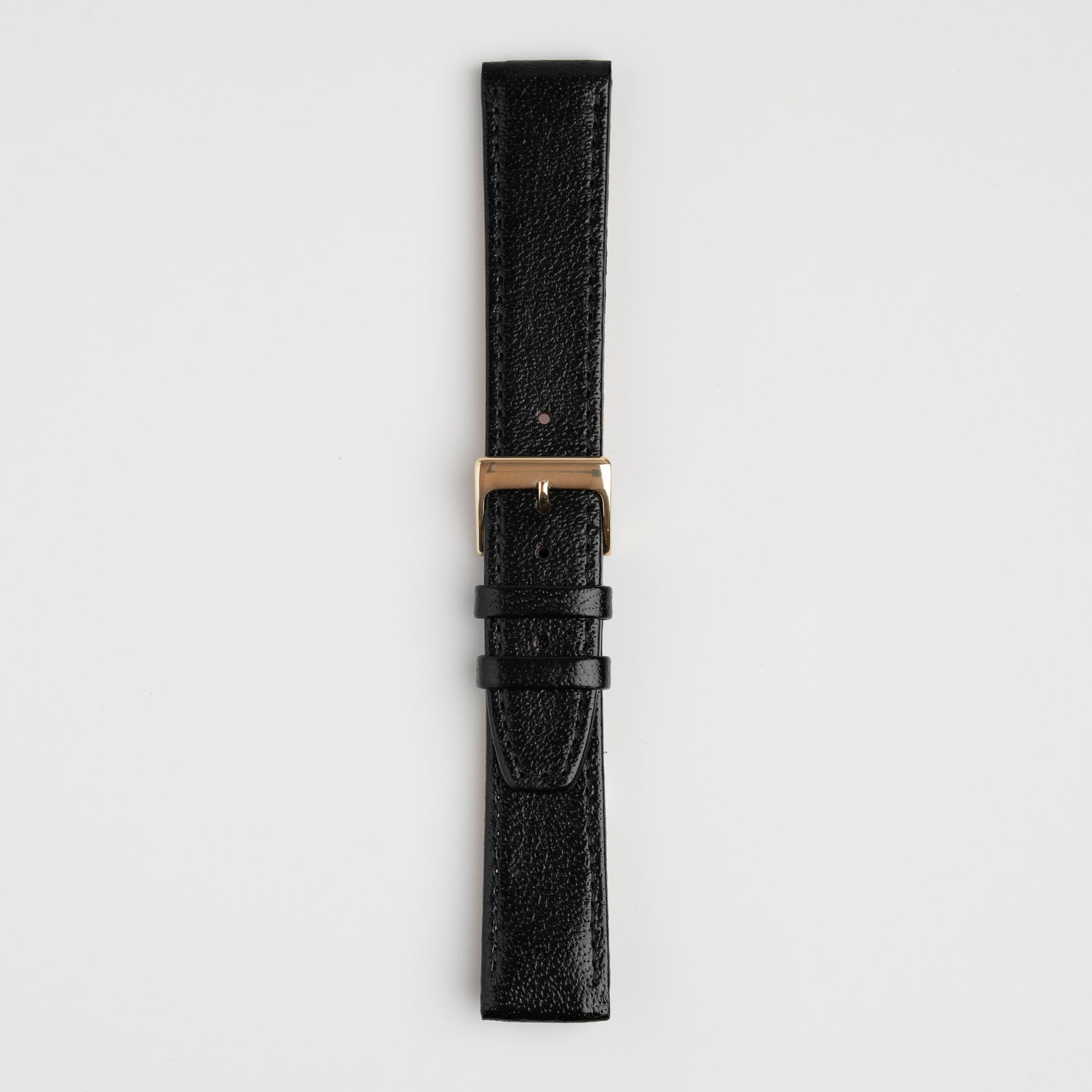 Open Ended Buffalo Black Watch Strap