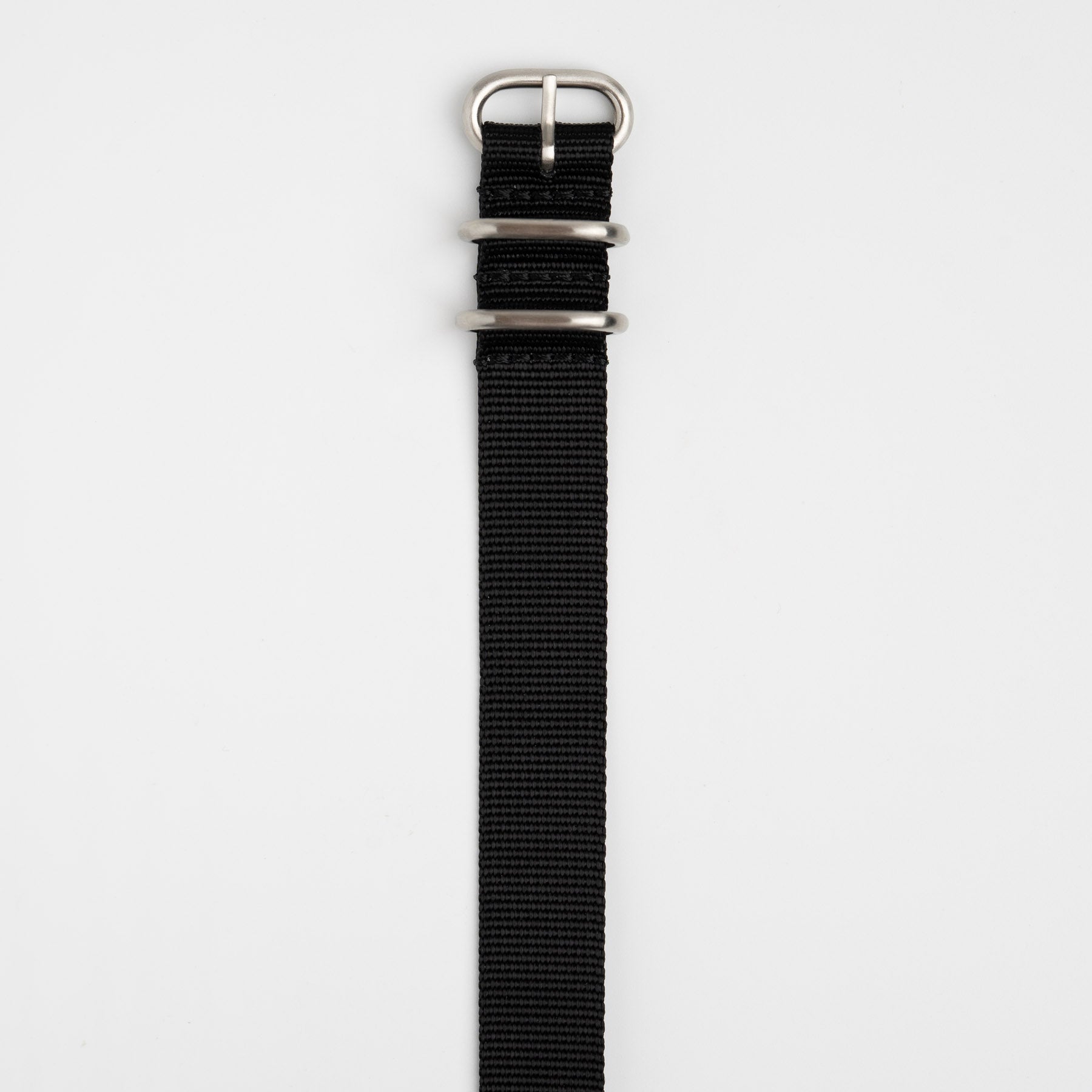 Weaverham Zulu Nylon Black Watch Strap