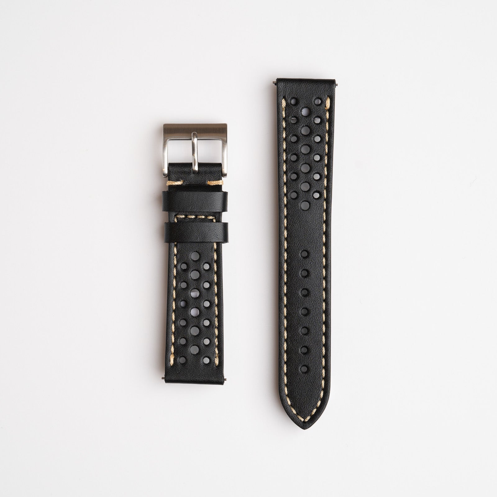 Black Rally Watch Strap