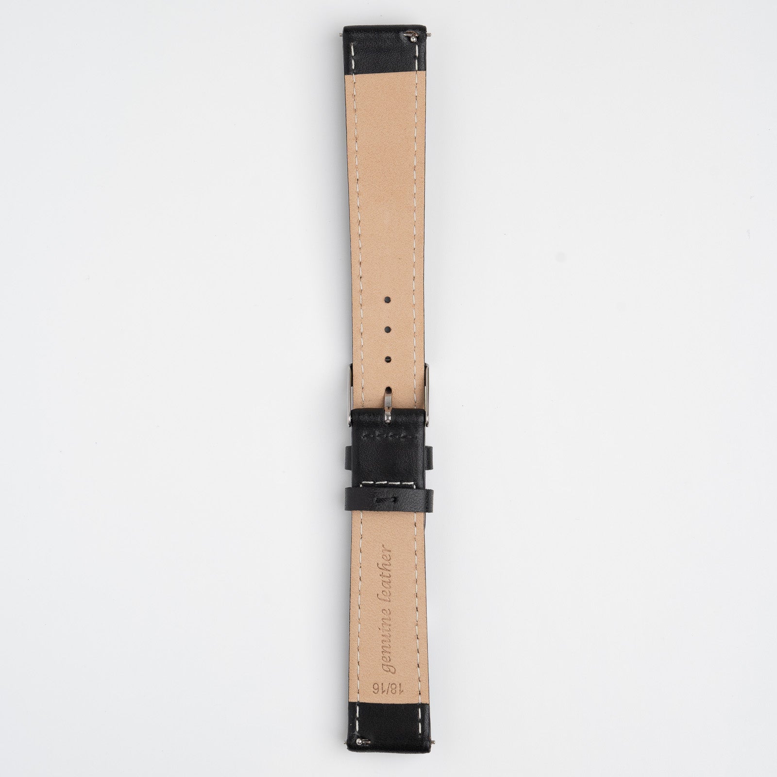 Mayfair Subtle Quick Release Black Watch Strap