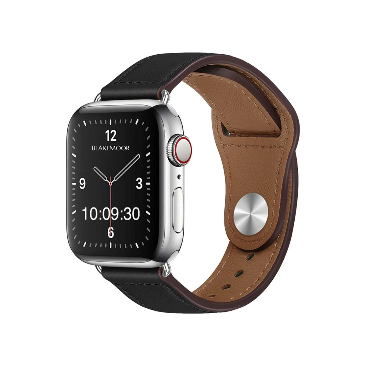 Harpsden Black Watch Strap For Apple