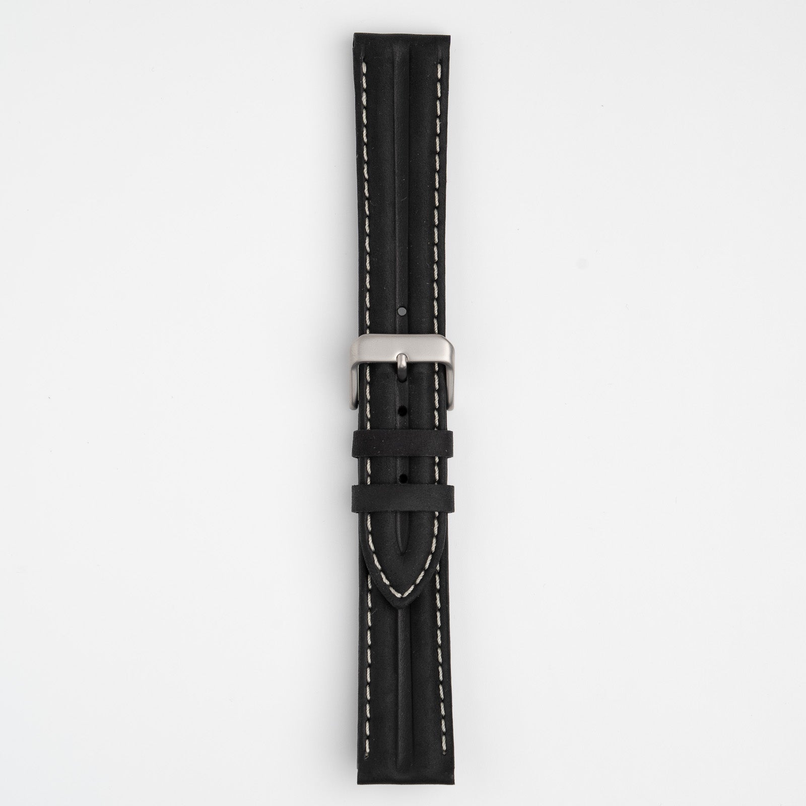 Submerge Double Ridge Black Watch Strap