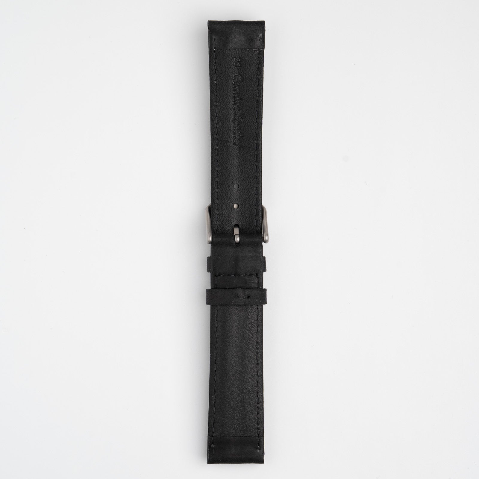Submerge Double Ridge Black Watch Strap