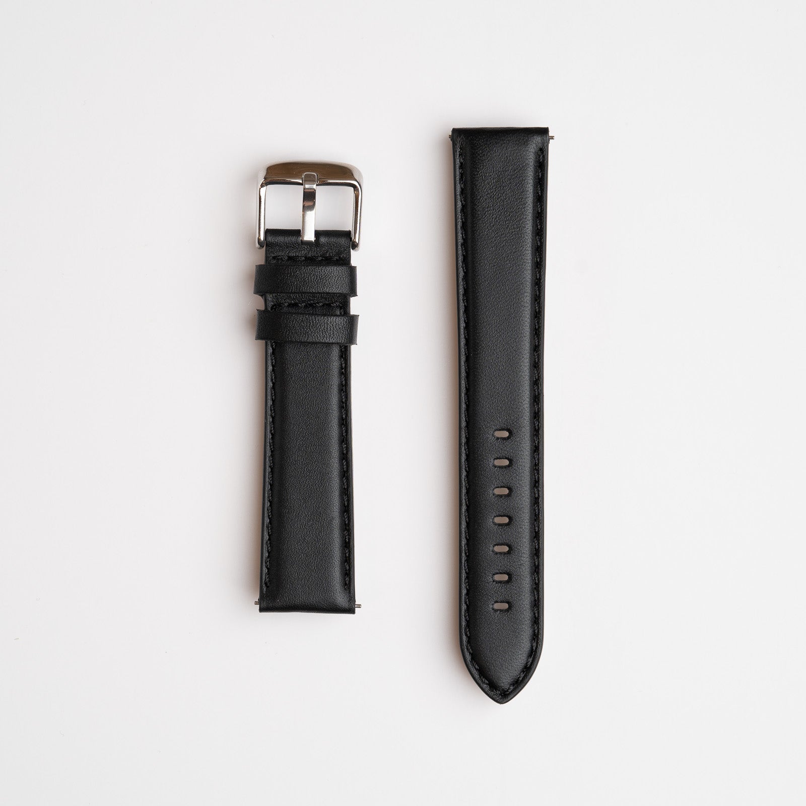 Black Waterproof Quick Release Watch Strap