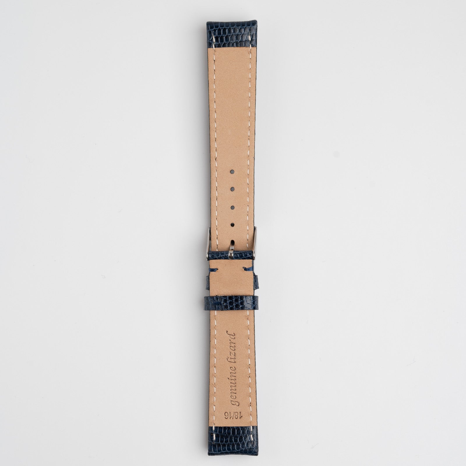 Autentico Lizard Blue Watch Strap