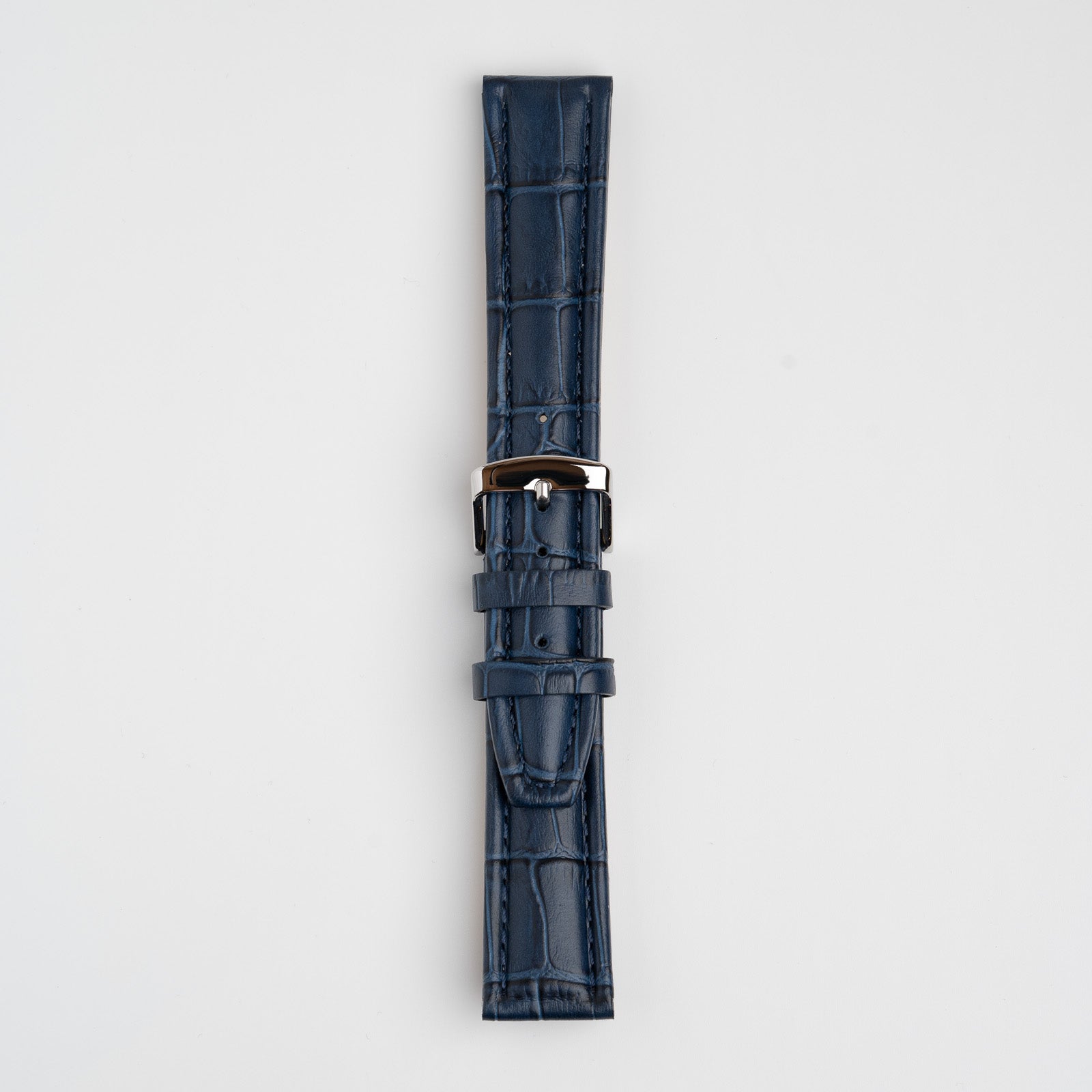 Mayfair Contour Blue Watch Strap