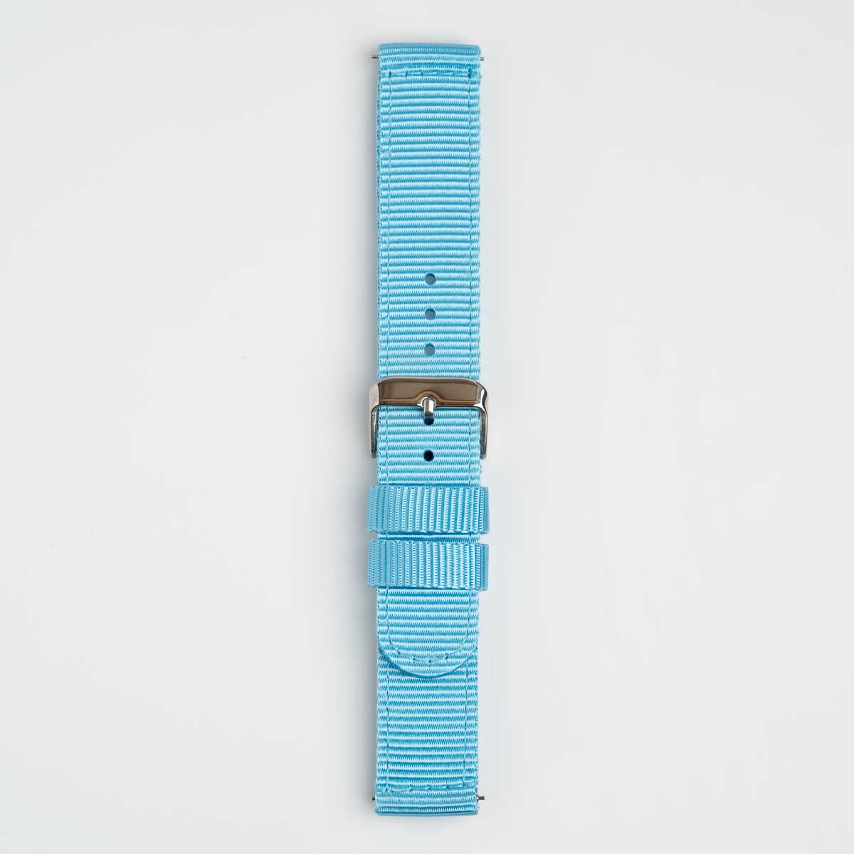 Nylon Quick Release Blue Watch Strap