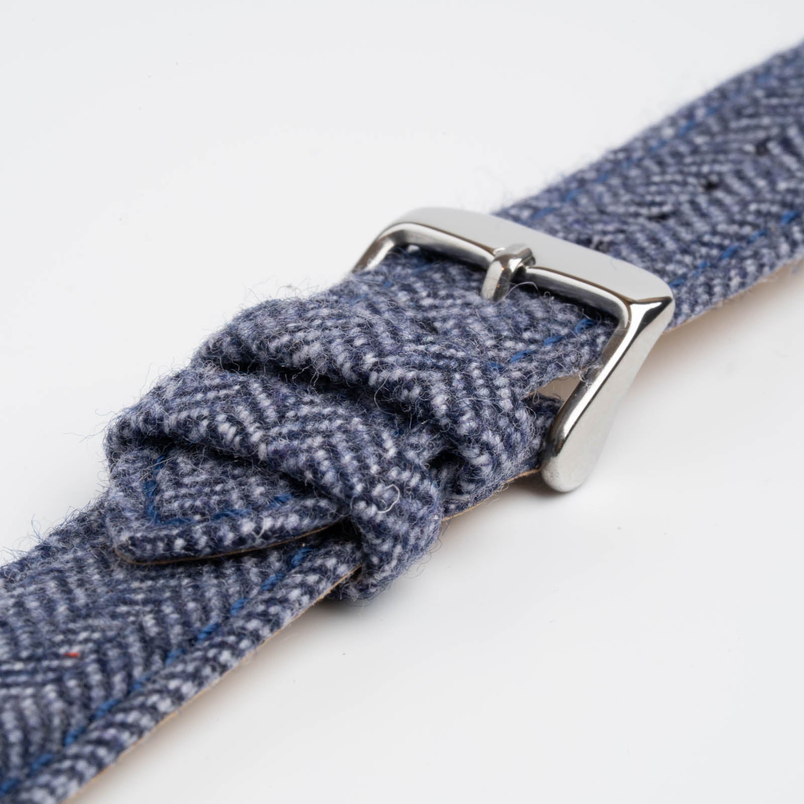 Sandbanks Tweed Blue Watch Strap