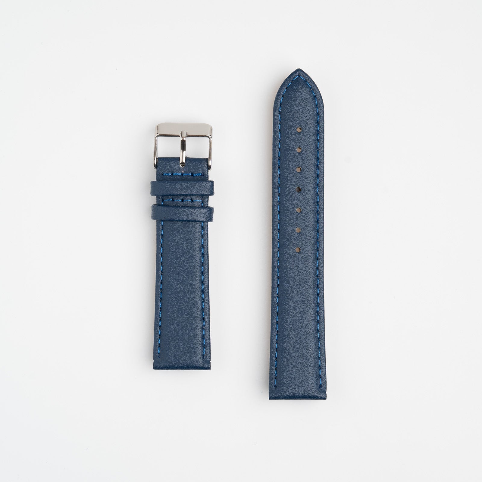 Economy Padded Blue Watch Strap