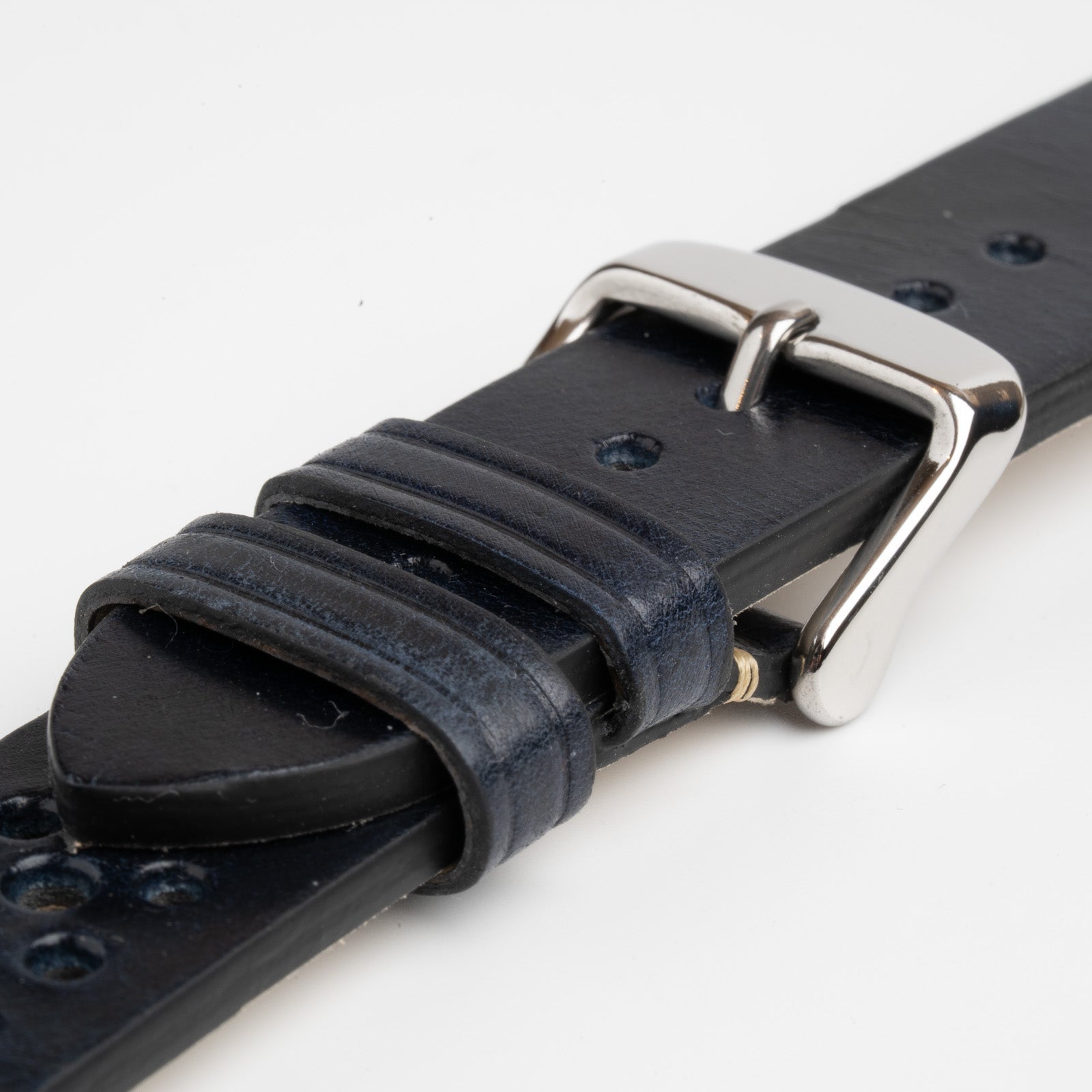 Vintage Rustic Blue Watch Strap