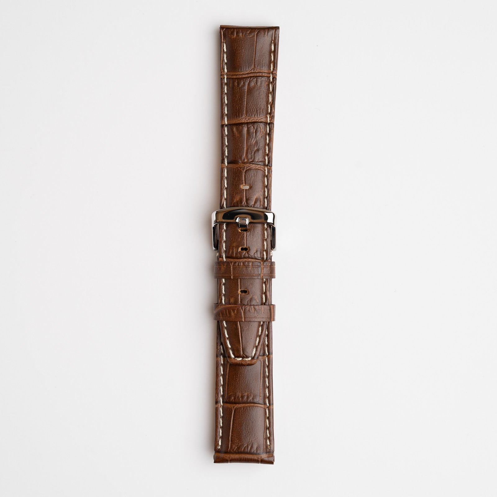 Mayfair Alligator Brown Watch Strap