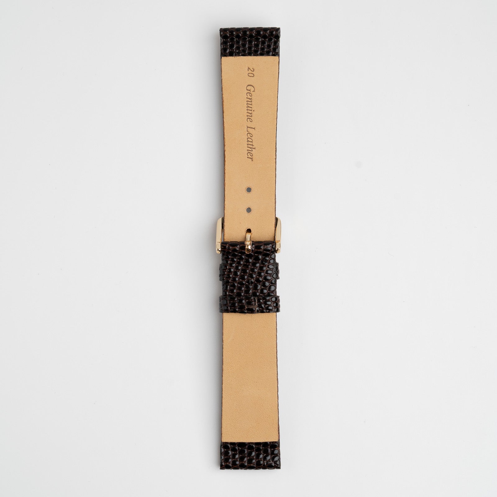 Mayfair Lizard Brown Watch Strap