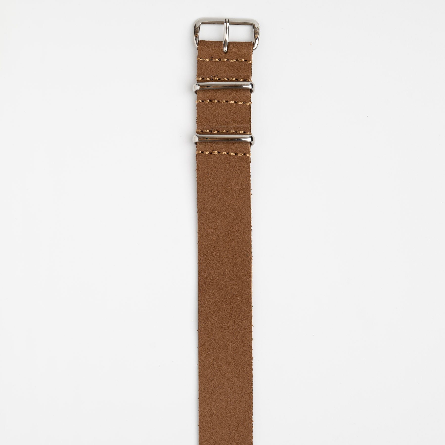 Weaverham Leather Brown Watch Strap