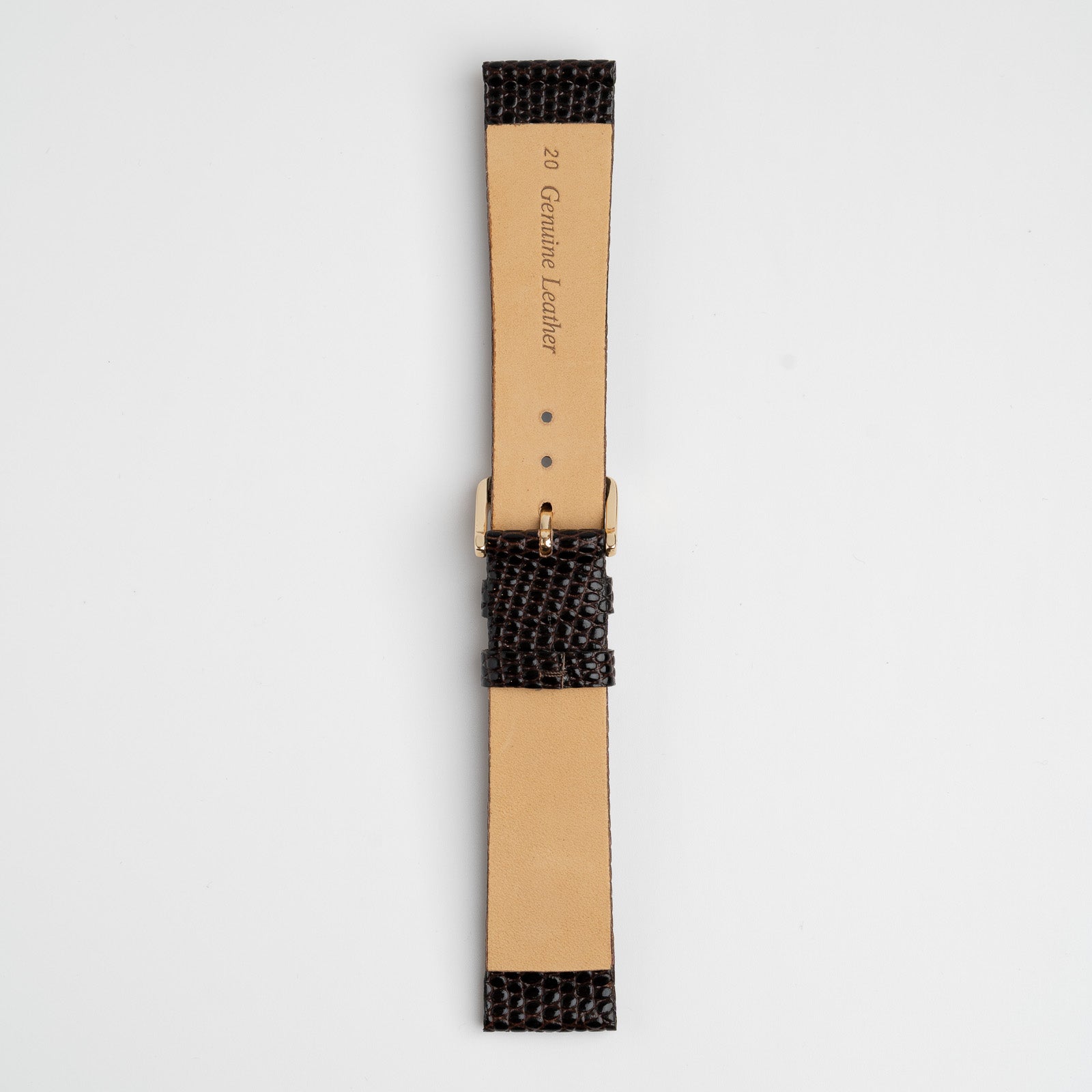 Mayfair Lizard XL Brown Watch Strap