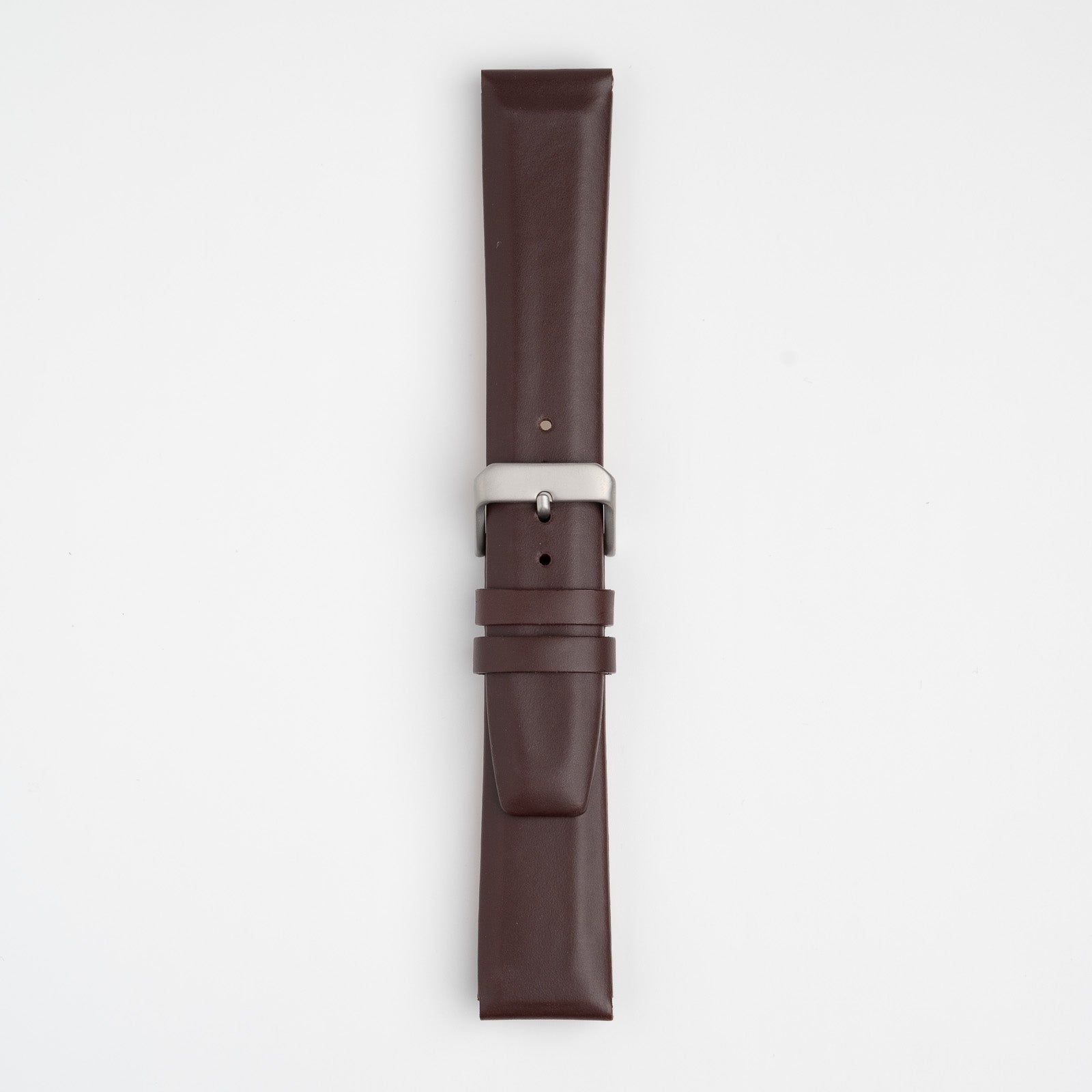 Square Padded Brown Watch Strap