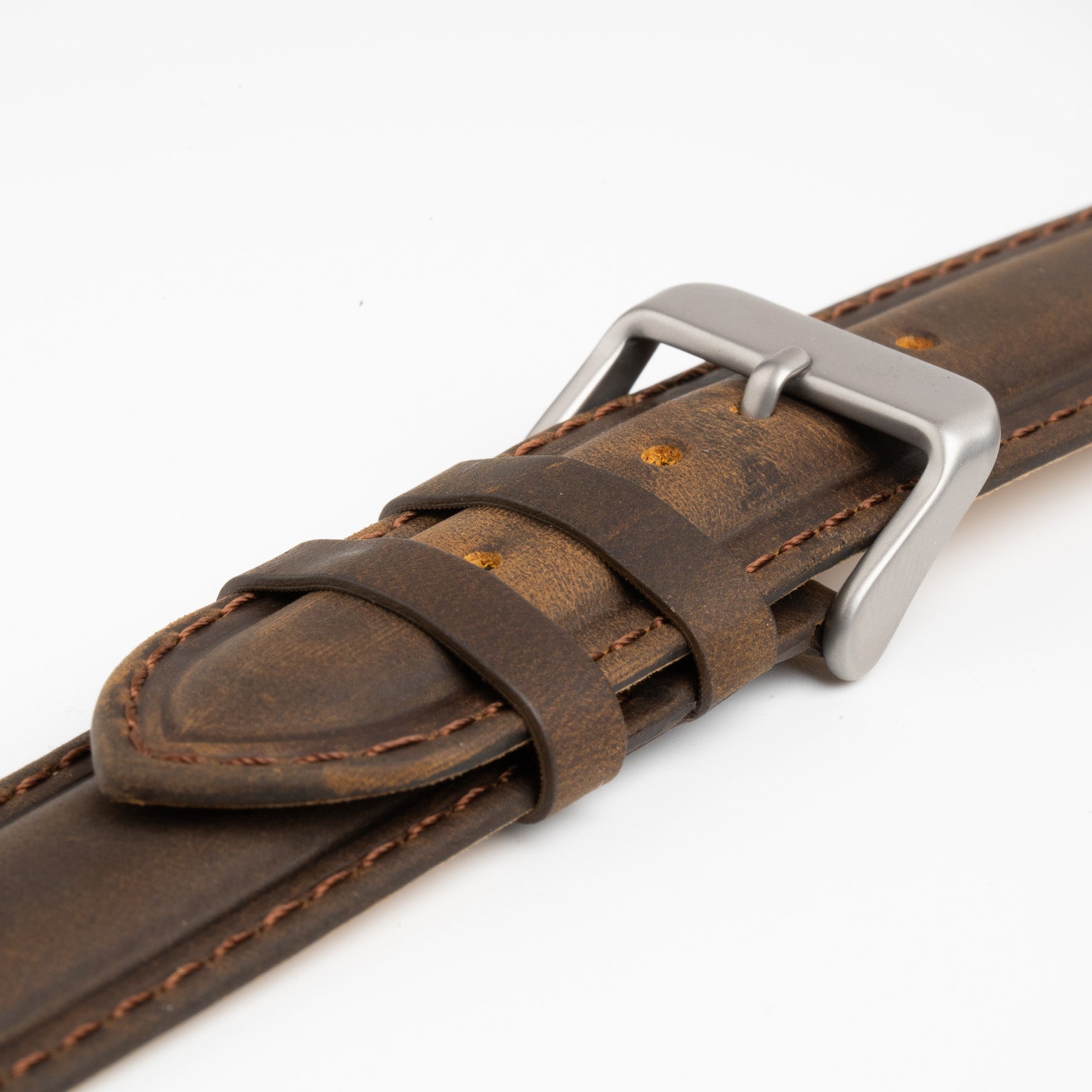 Kensington Suede Brown Watch Strap