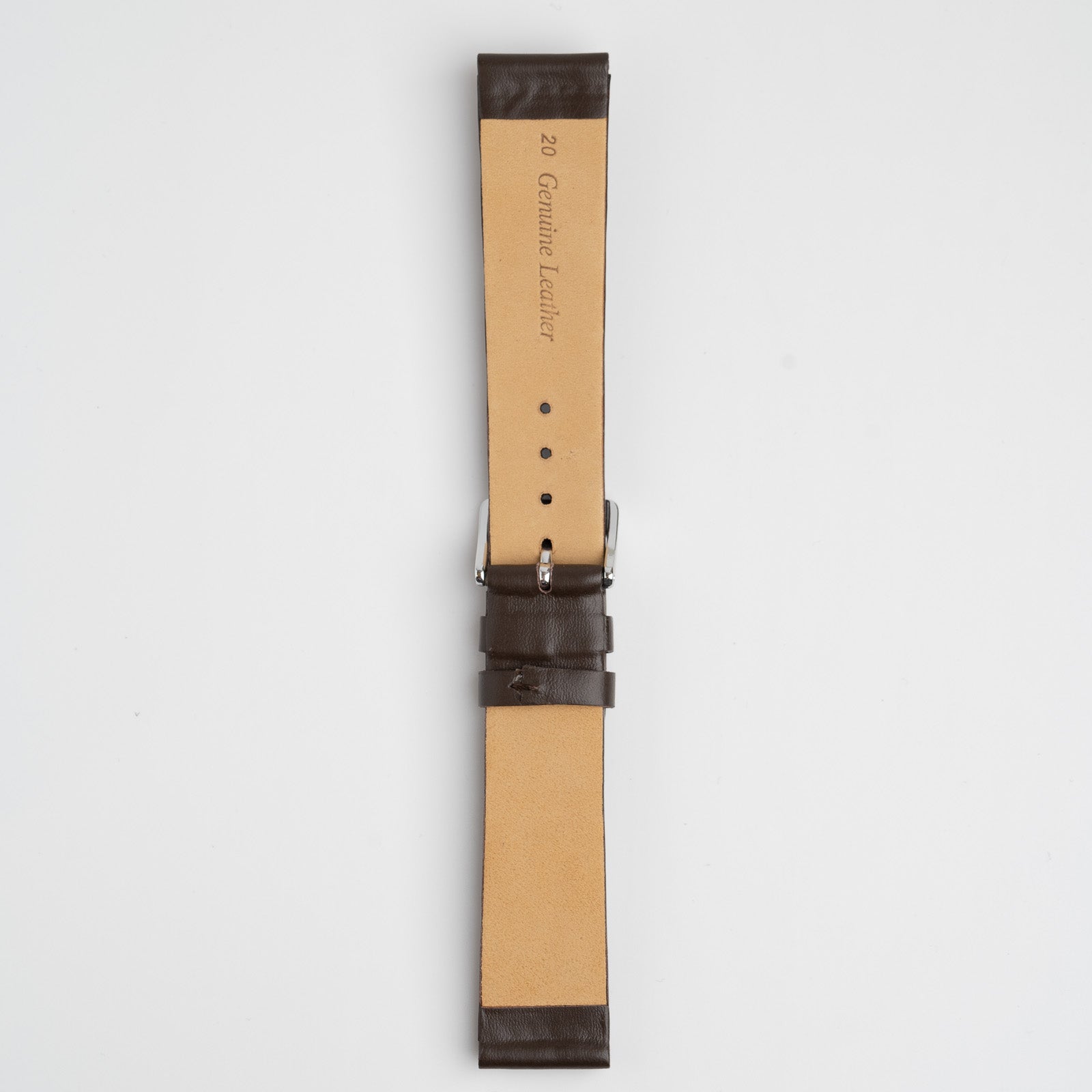 Windsor Smooth Brown Watch Strap
