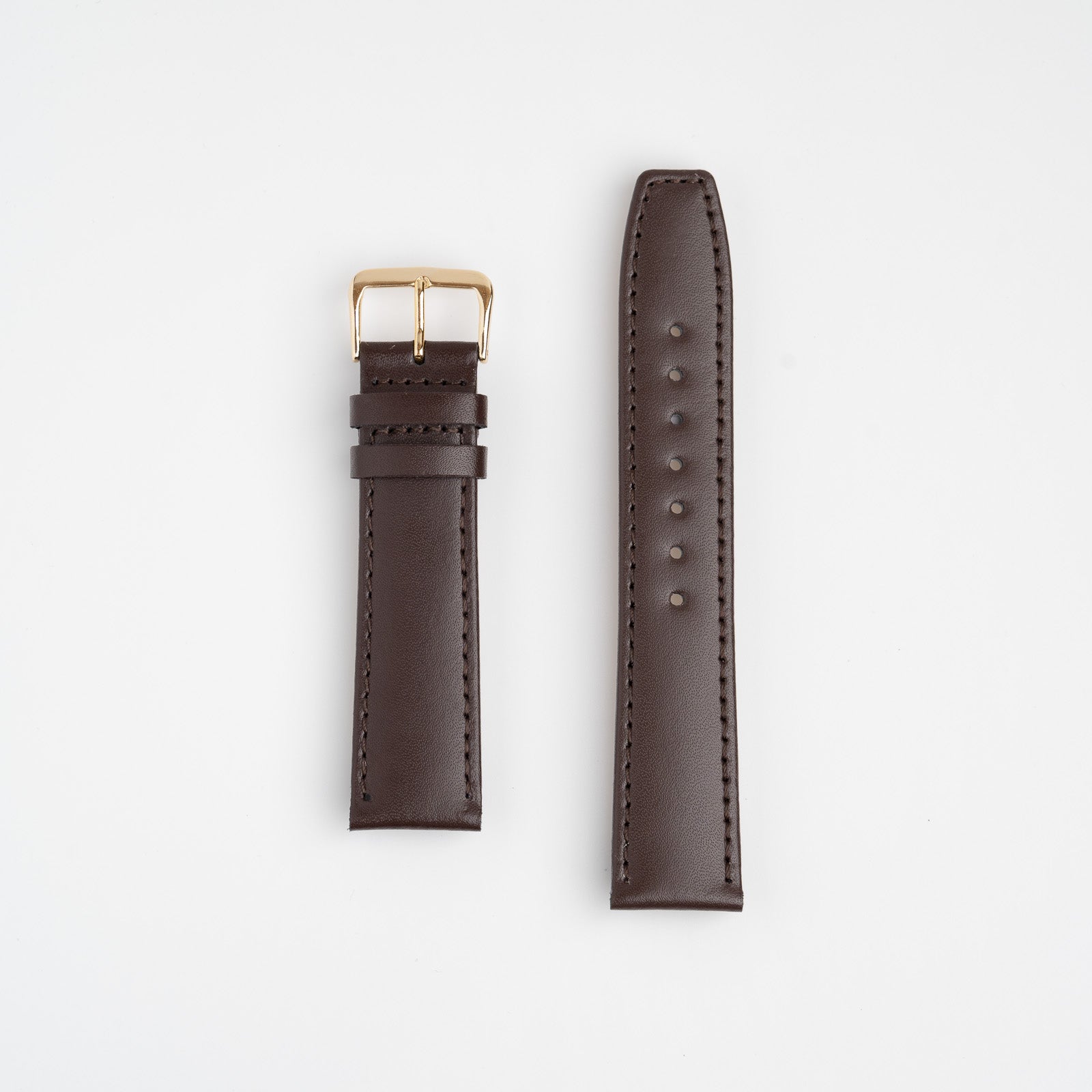 Calf Value Brown Watch Strap