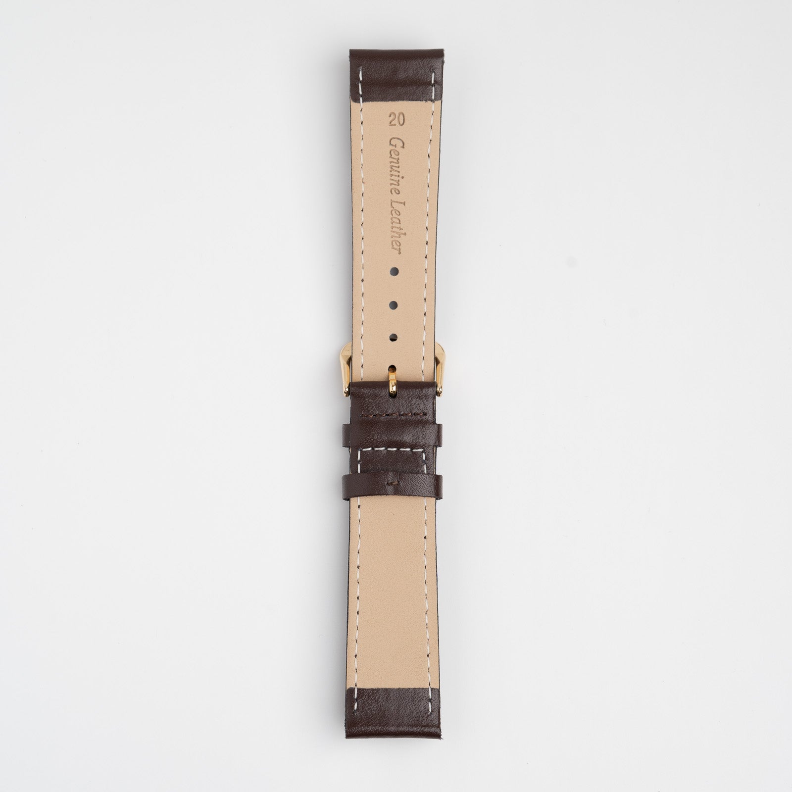 Calf Value Brown Watch Strap