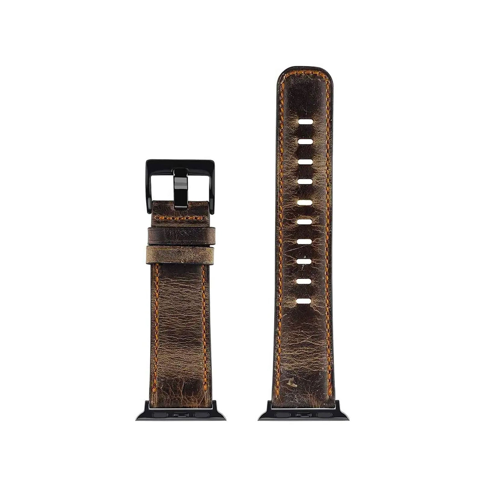 Burnham Dark Brown Watch Strap For Apple Watch