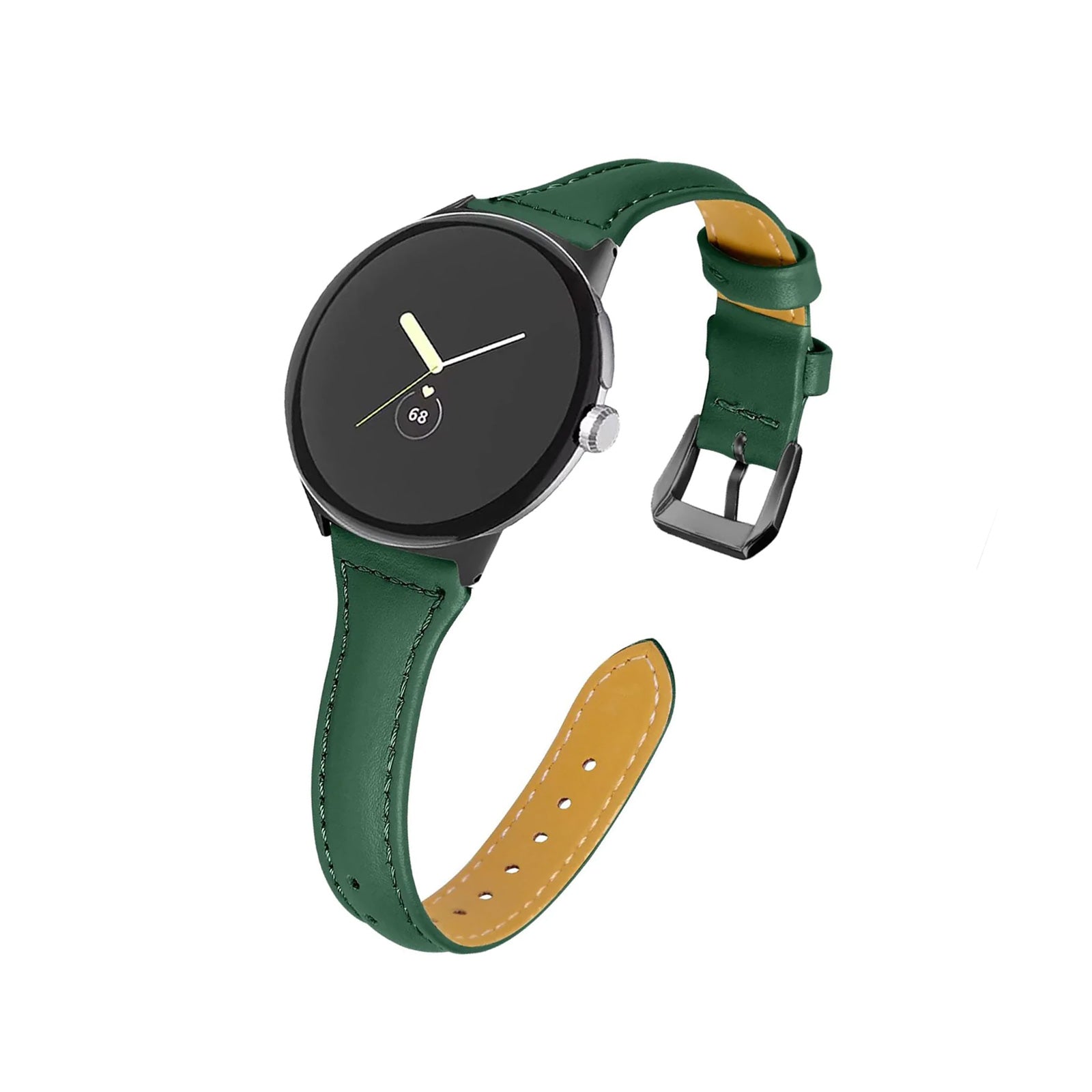 Google Pixel Style Slim Green Watch Strap