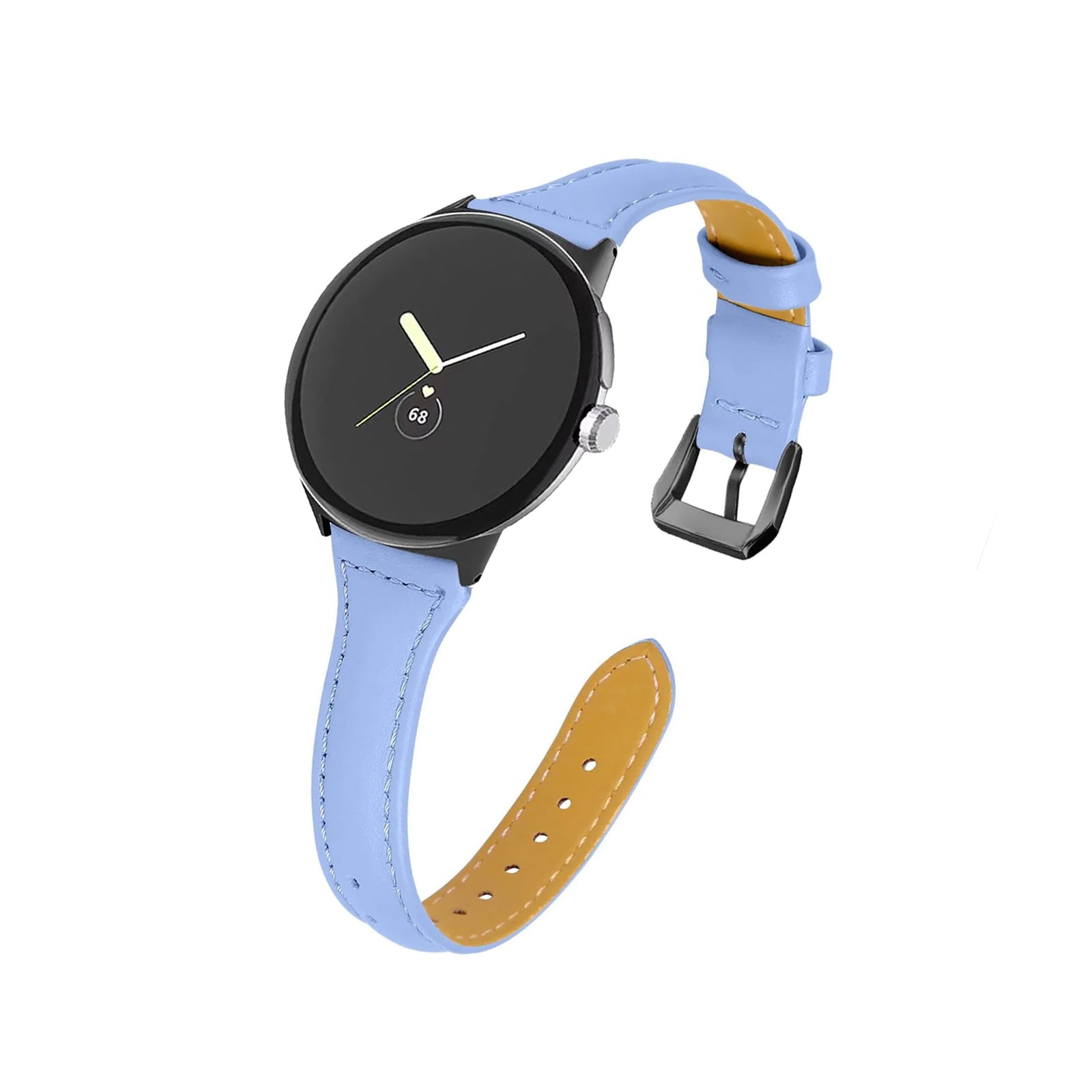 Google Pixel Style Slim Light Blue Watch Strap