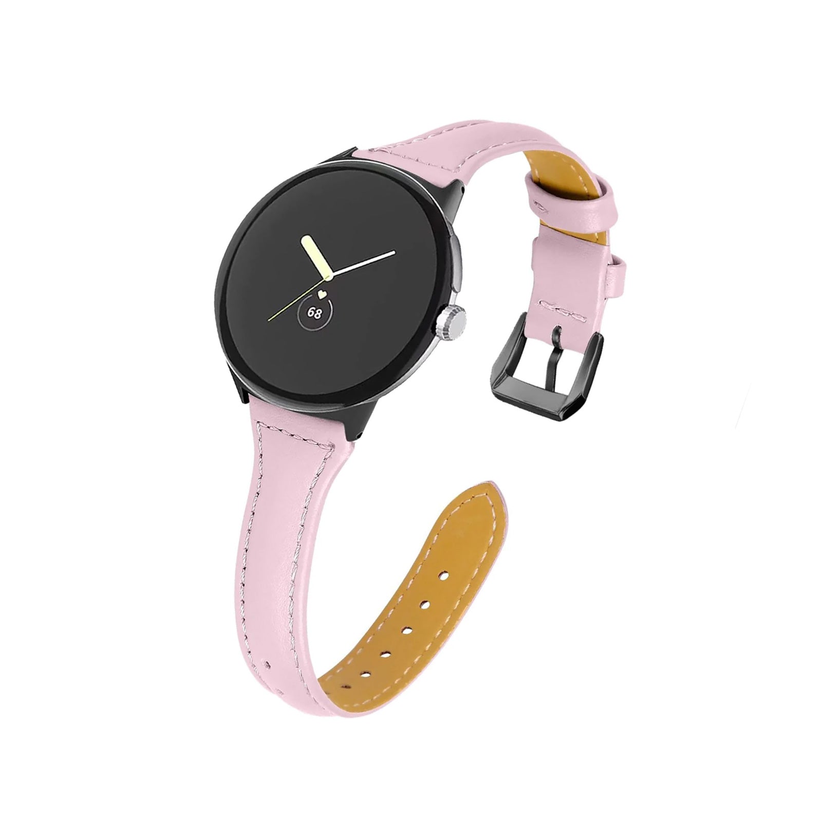 Google Pixel Style Slim Pink Watch Strap