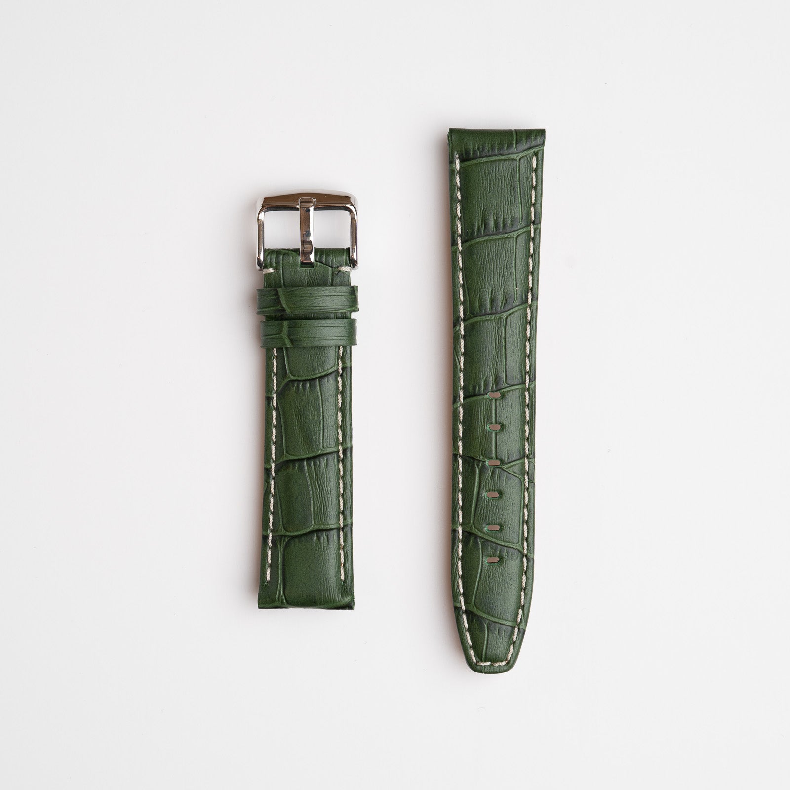 Mayfair Alligator Green Watch Strap