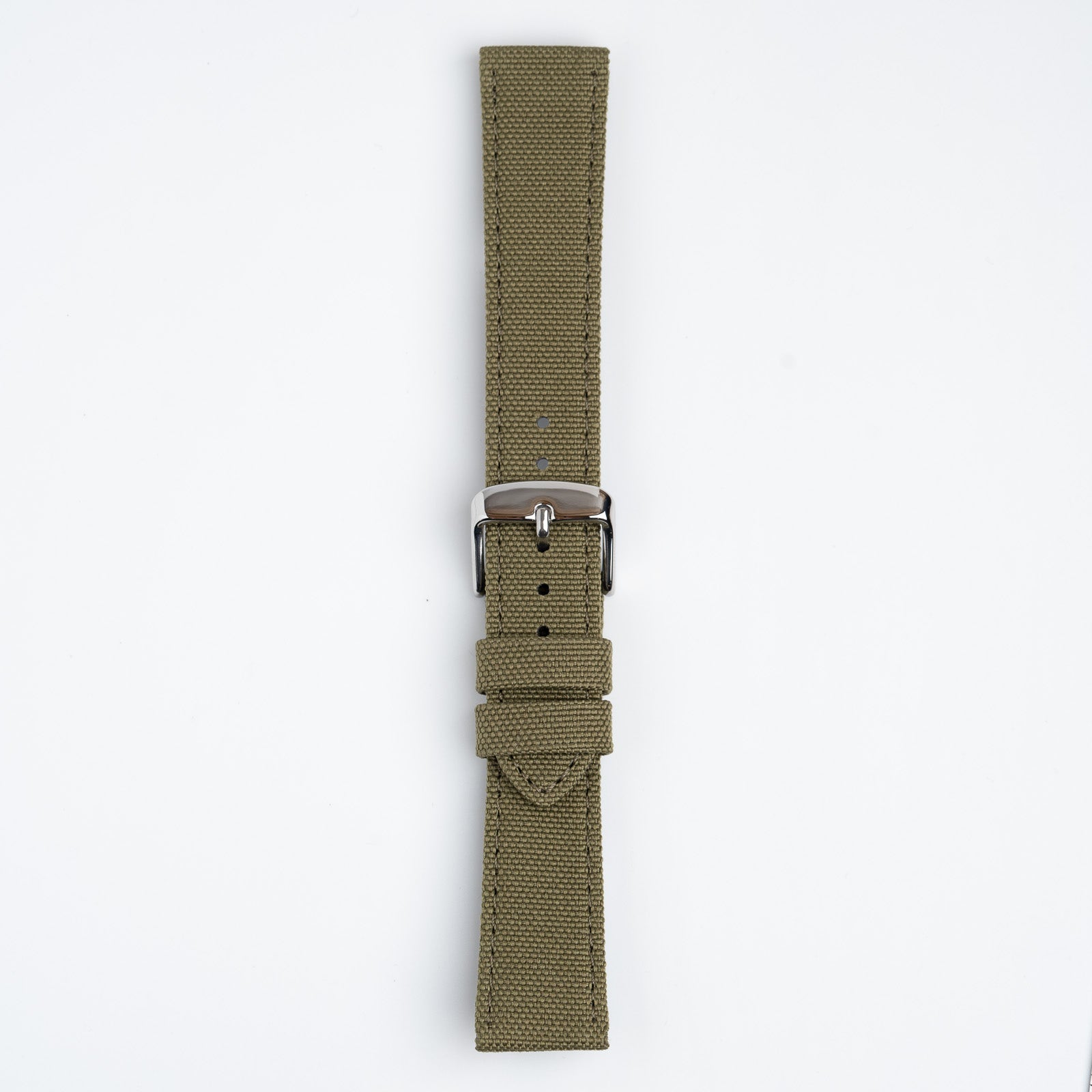 Canvas Green Watch Strap