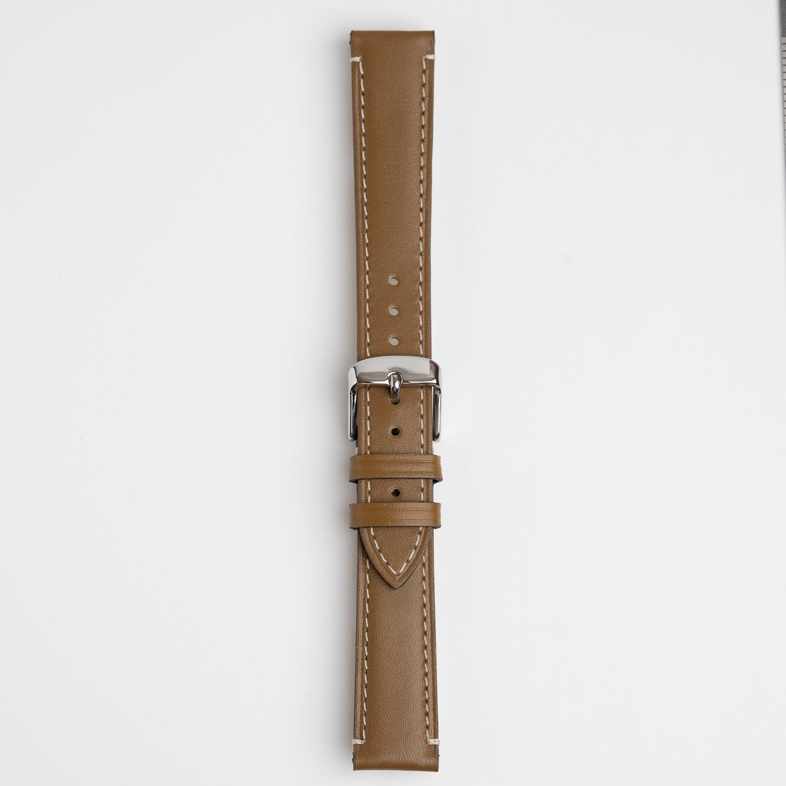 Handmade Contrast Green Watch Strap