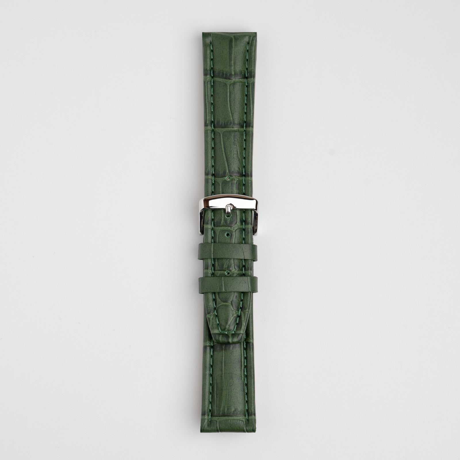 Mayfair Contour Green Watch Strap