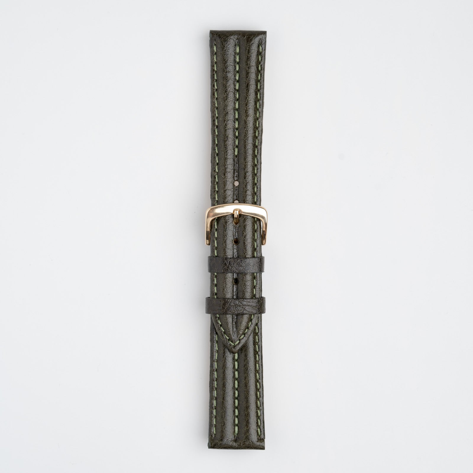 Double Ridge Green Watch Strap