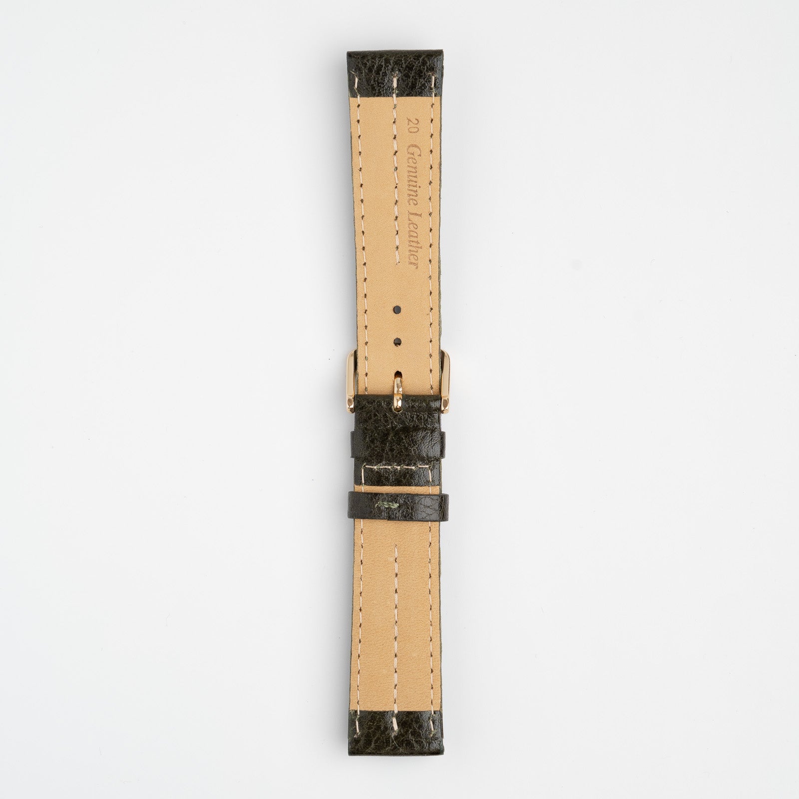 Double Ridge Green Watch Strap