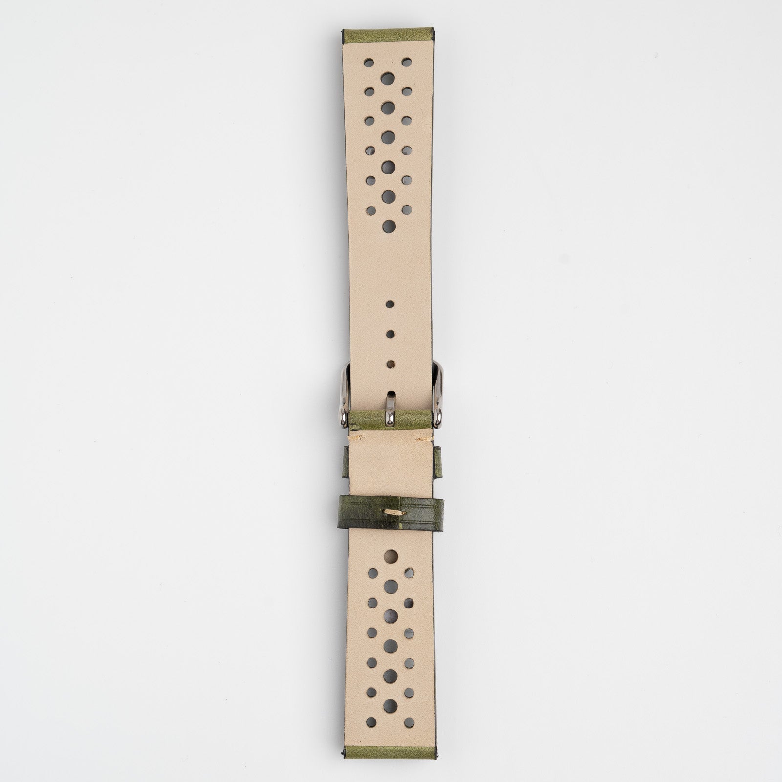 Vintage Rustic Green Watch Strap