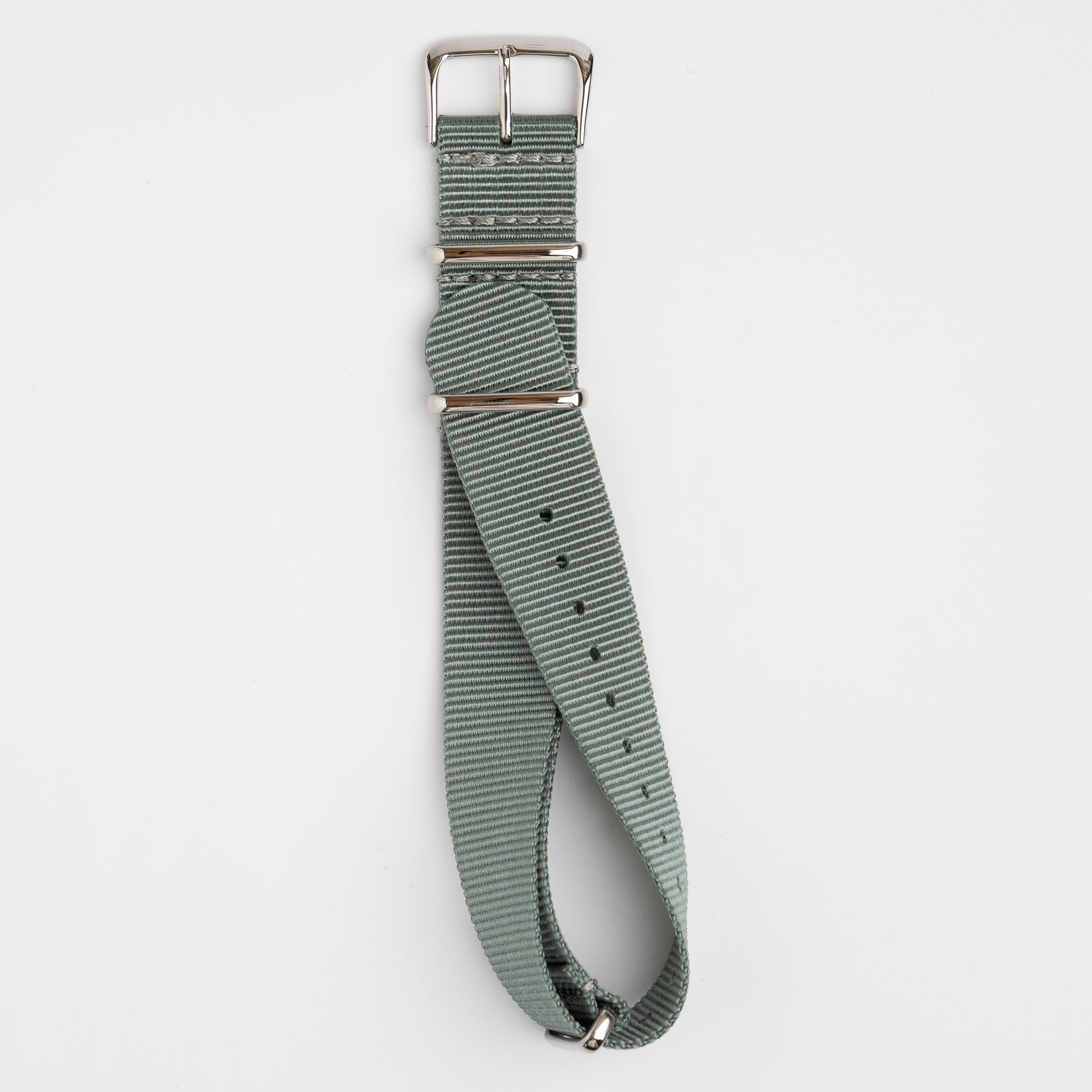 Weaverham Nylon Grey Watch Strap