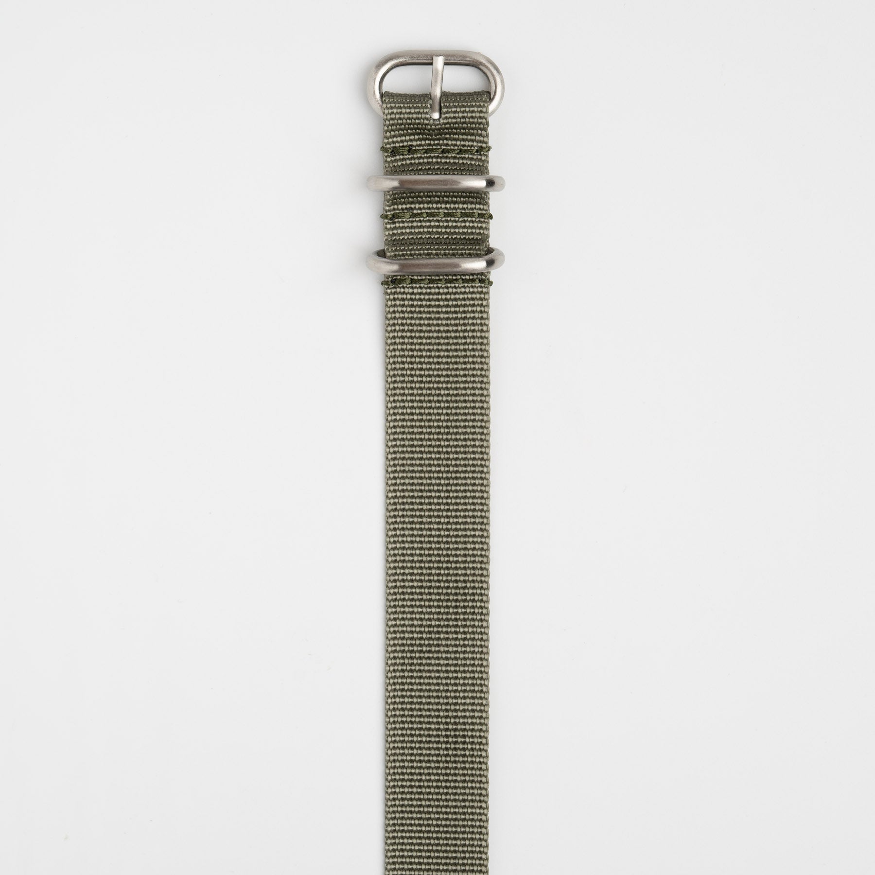 Weaverham Zulu Nylon Grey Watch Strap