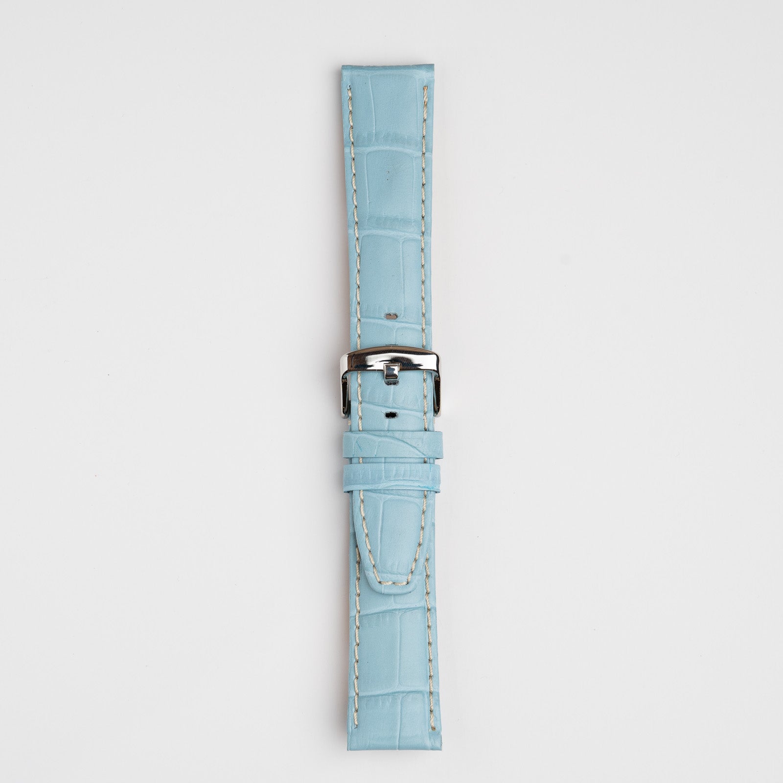 Mayfair Alligator Light Blue Watch Strap