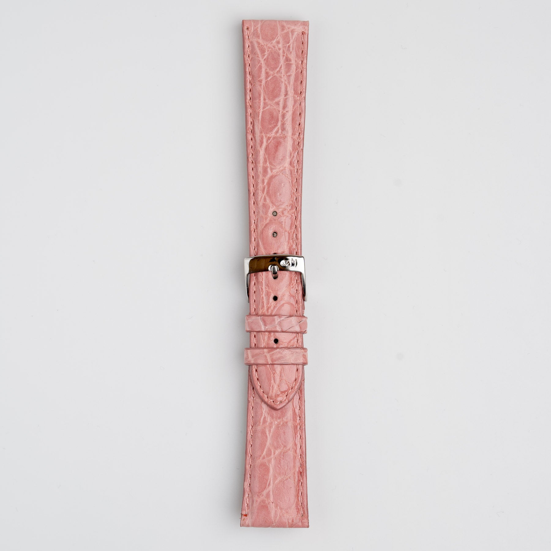Amadeus Pink Crocodile Watch Strap
