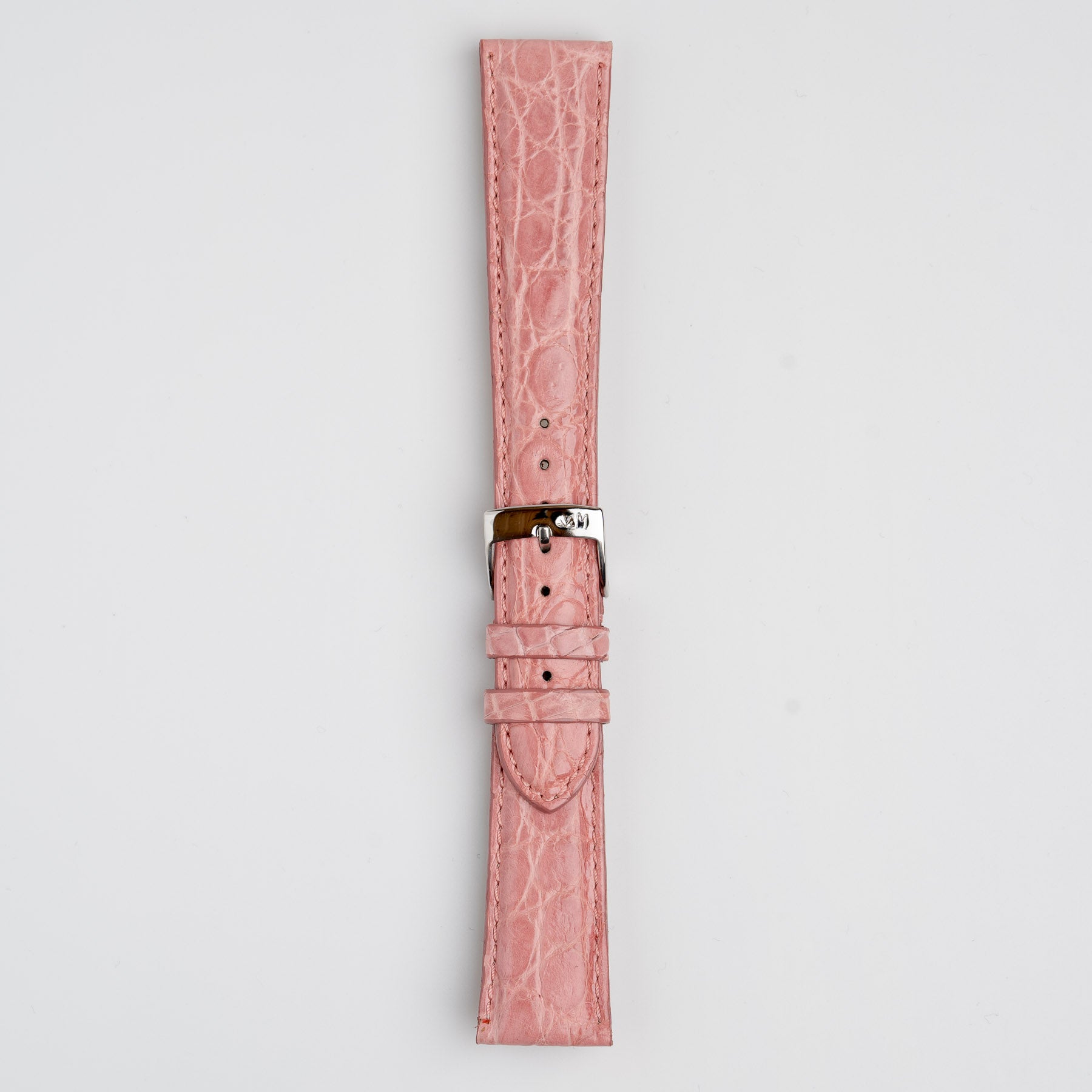 Amadeus Pink Crocodile Watch Strap