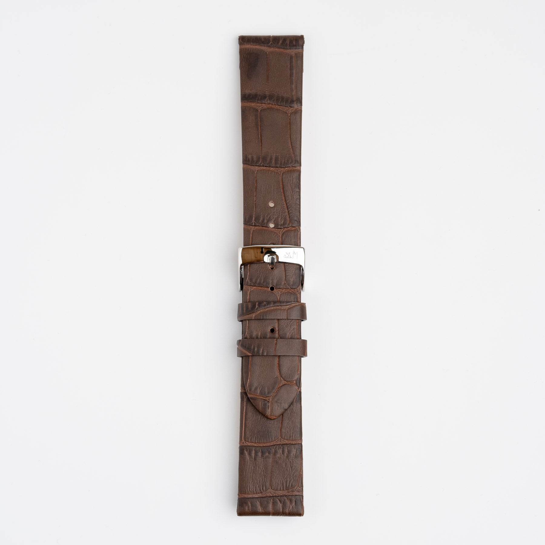 Clean Recycled Leather Brown Watch Strap